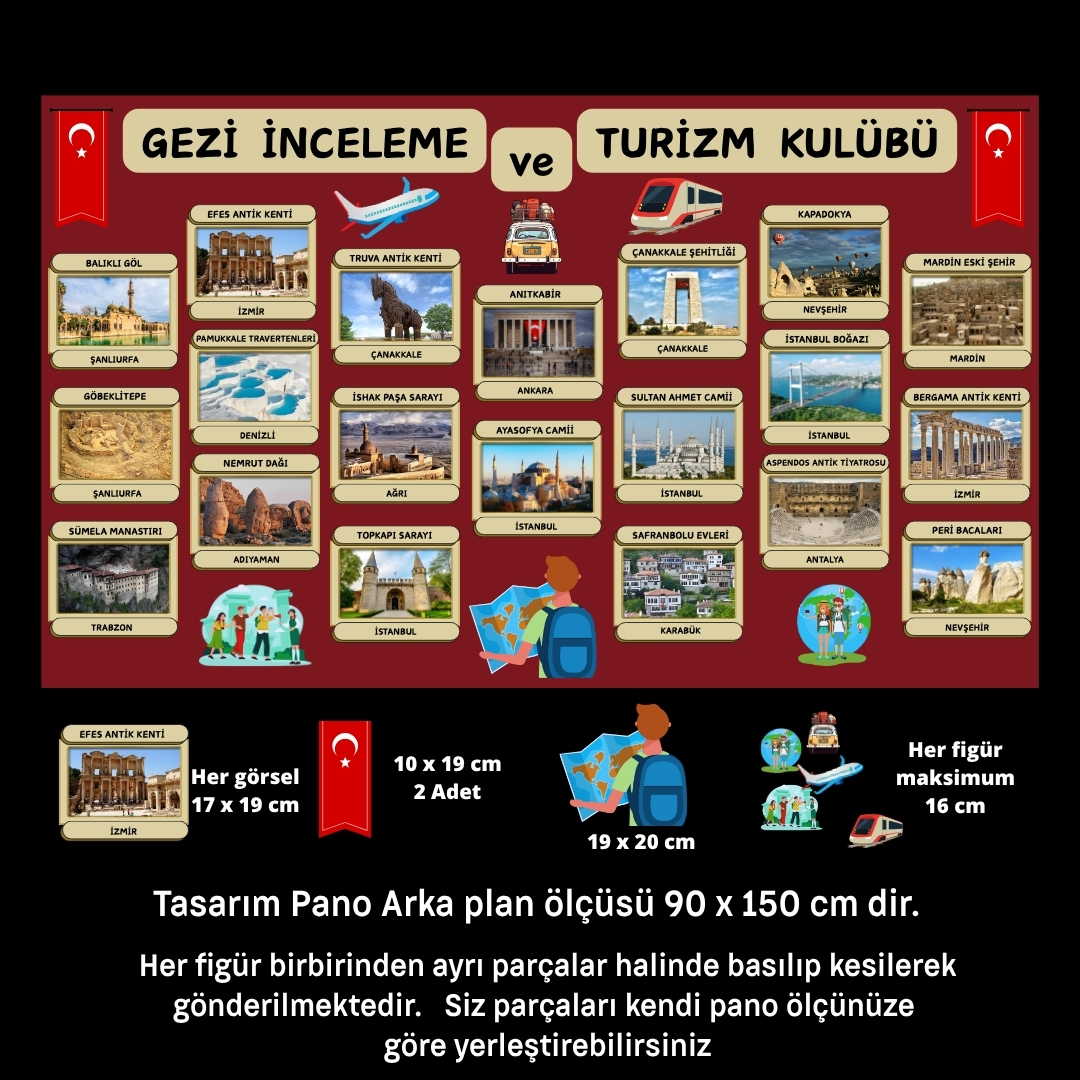 GEZİ TANITIM VE TURİZM KULÜBÜ PANOSU GEZİ TANITIM VE TURİZM KULÜBÜ PANOSU