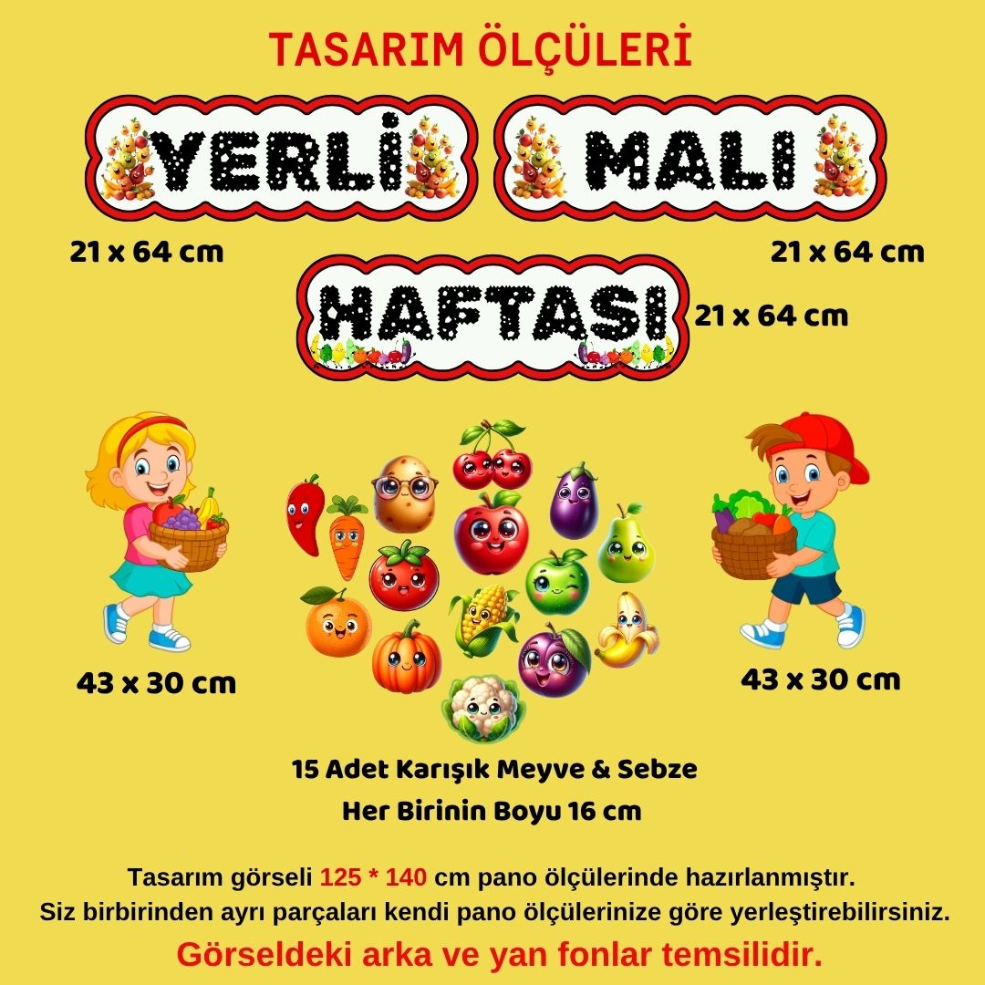 YERLİ MALI HAFTASI KUTLAMA PANOSU