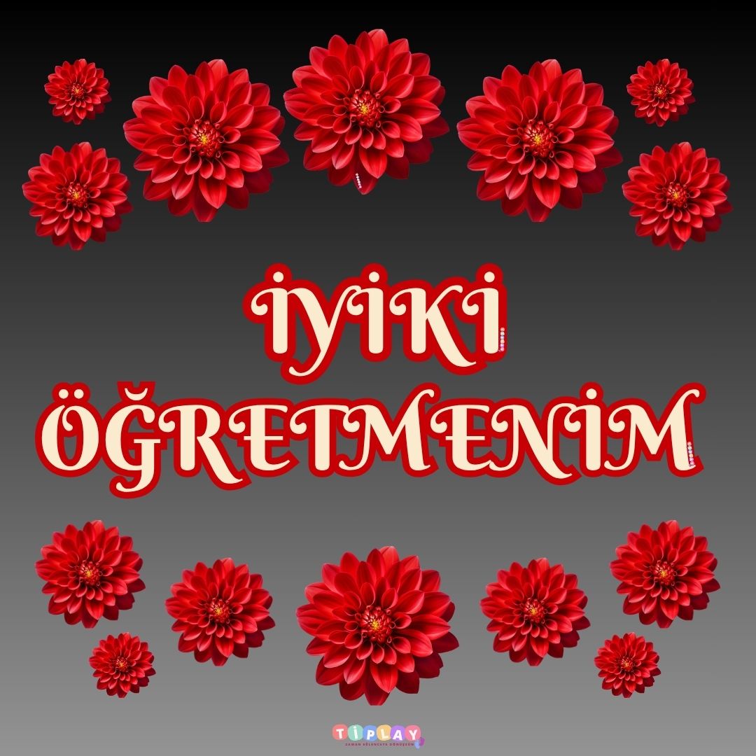 İYİKİ ÖĞRETMENİM PANO SÜSÜ