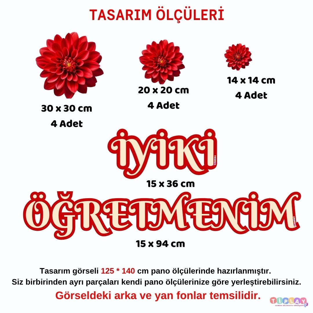 İYİKİ ÖĞRETMENİM PANO SÜSÜ