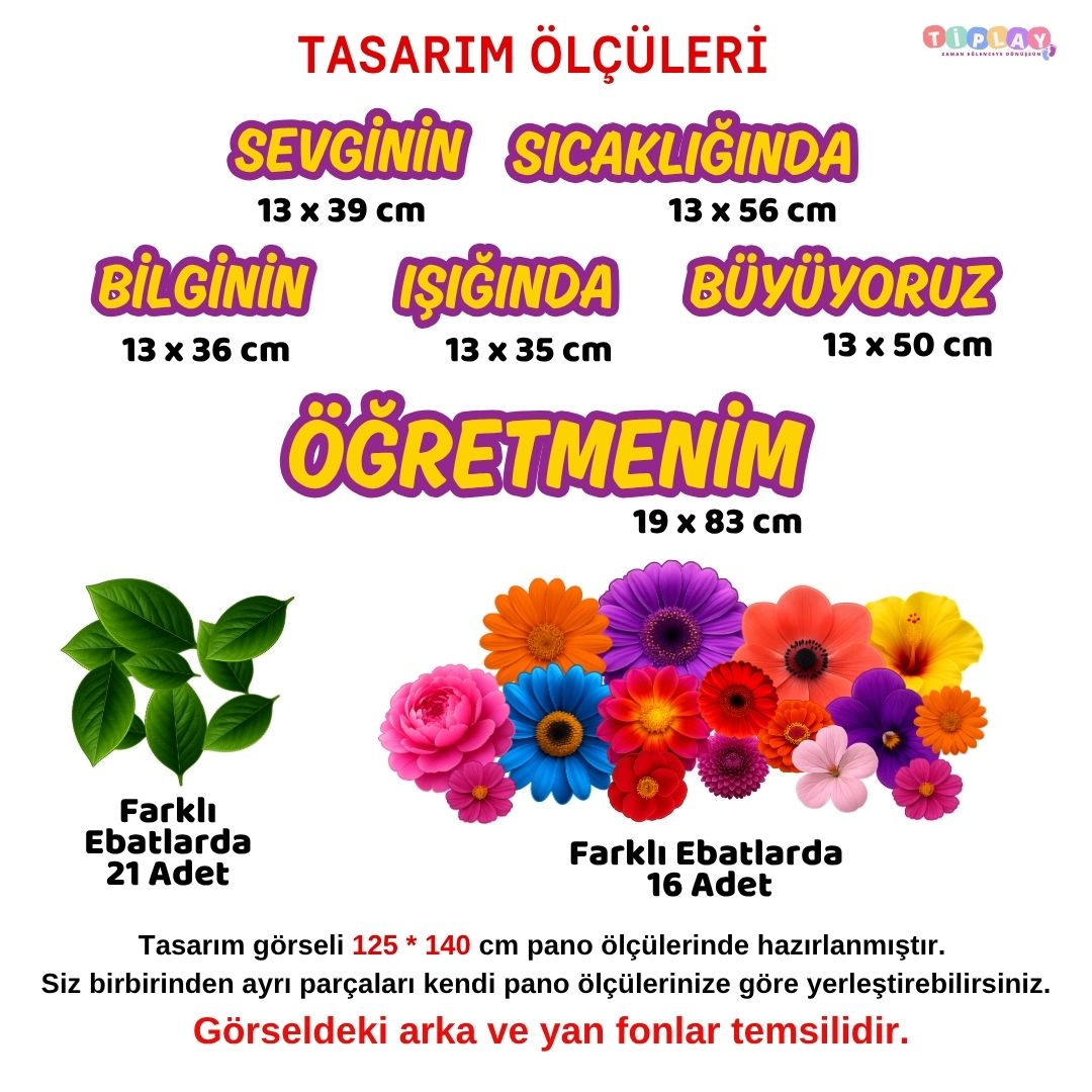 ÖĞRETMENLER GÜNÜ PANO SÜSÜ