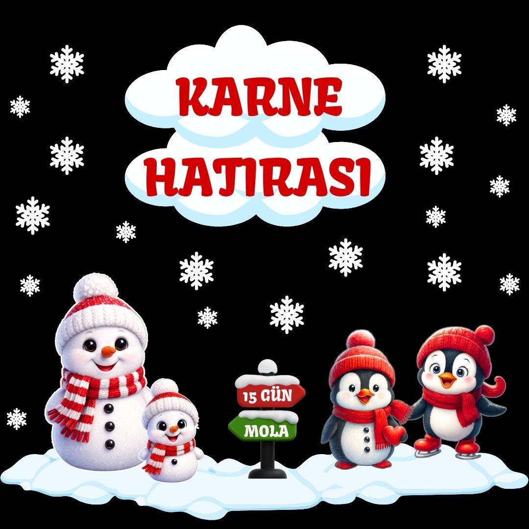 KIŞ TEMALI KARNE GÜNÜ PANO SÜSÜ KIŞ TEMALI KARNE GÜNÜ PANO SÜSÜ
