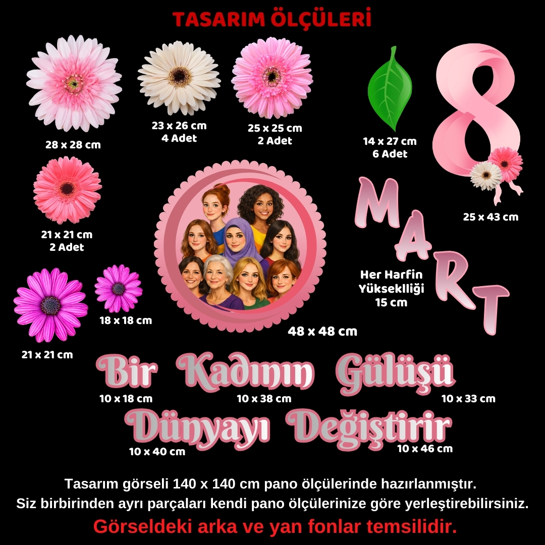 8 MART DÜNYA KADINLAR GÜNÜ PANOSU 8 MART DÜNYA KADINLAR GÜNÜ PANOSU