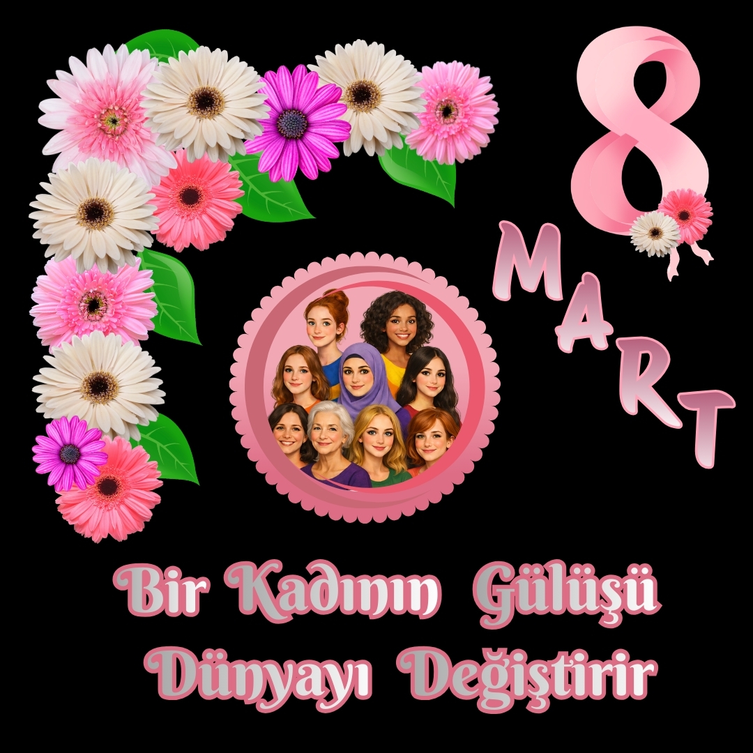 8 MART DÜNYA KADINLAR GÜNÜ PANOSU 