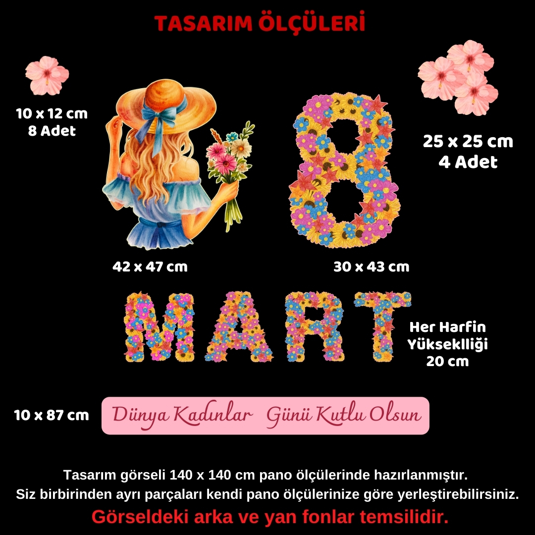 8 MART DÜNYA KADINLAR GÜNÜ PANOSU 01 8 MART DÜNYA KADINLAR GÜNÜ PANOSU 01