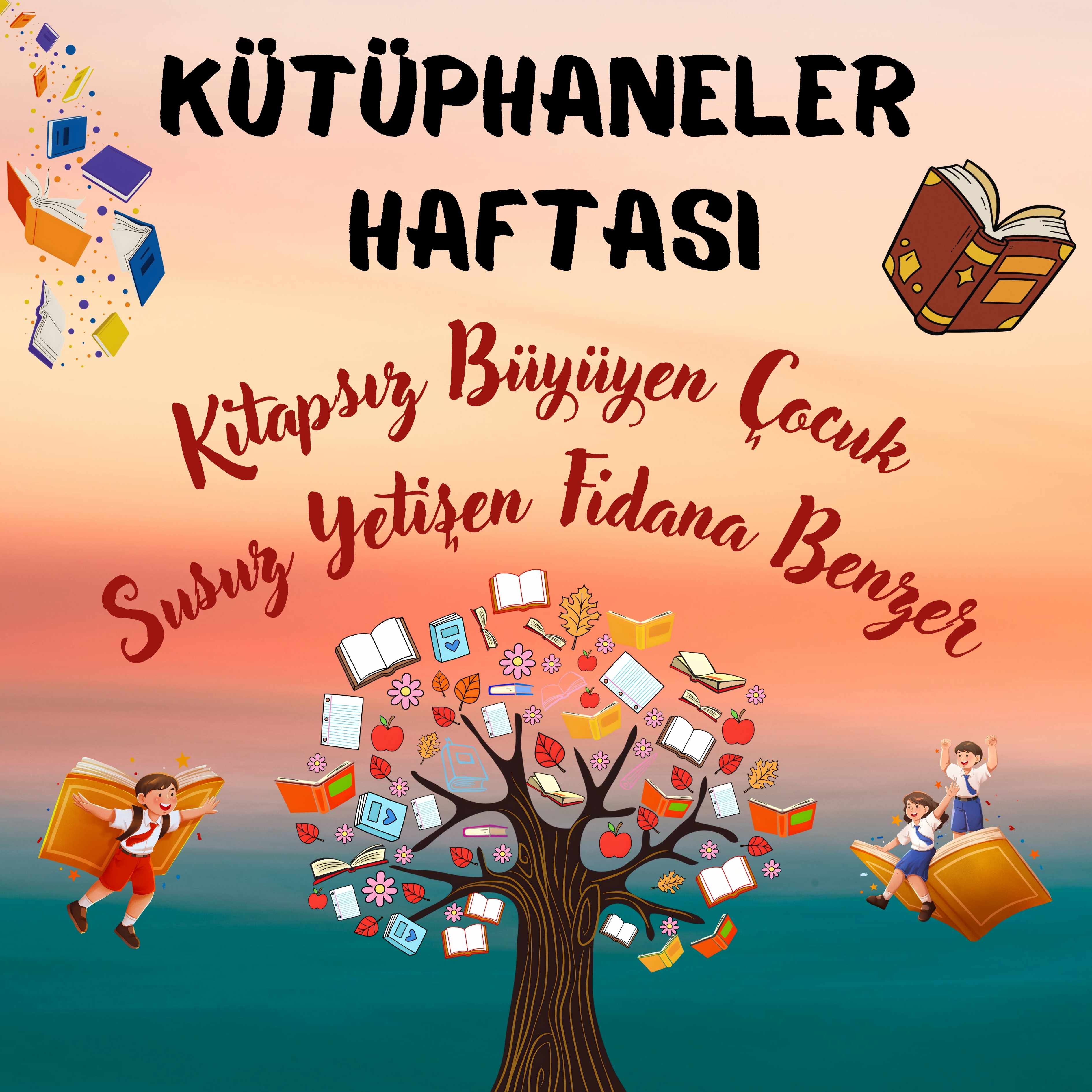 Kütüphaneler Haftası Premium Vinil Pano 160×160 cm (Tek Parça) Kütüphaneler Haftası Premium Vinil Pano 160×160 cm (Tek Parça)