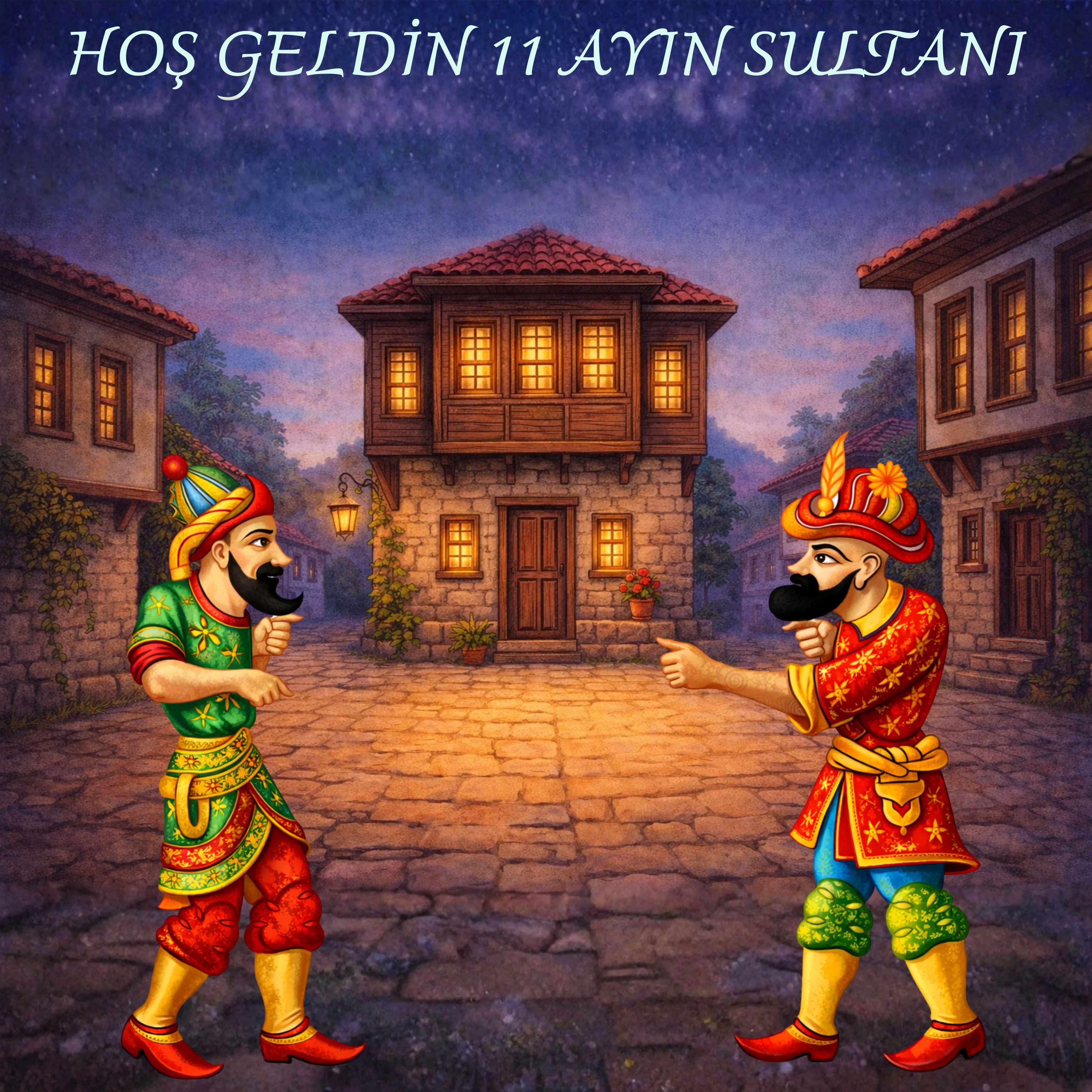 Hoş Geldin Ramazan Premium Vinil Pano 160×160 cm (Tek Parça)