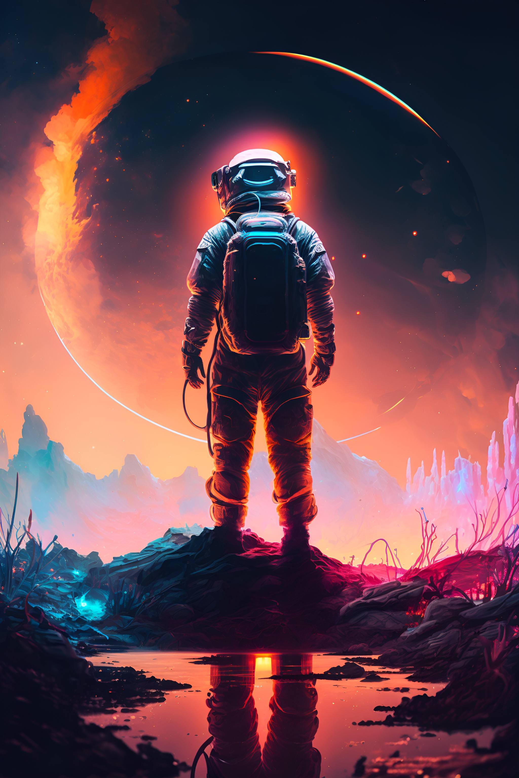 Astrovera Cosmos Series Wall Art — C-006