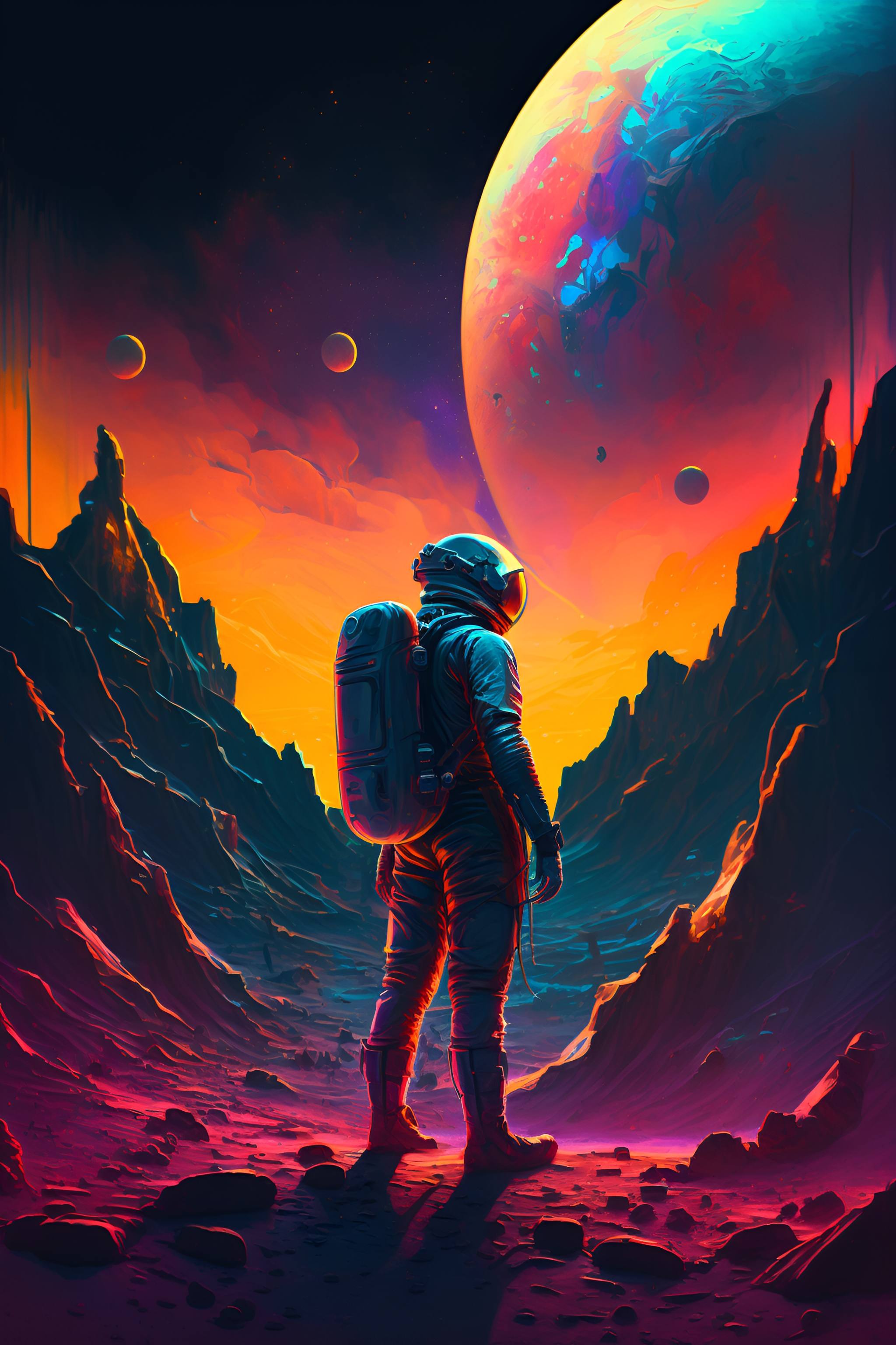 Astrovera Cosmos Series Wall Art — C-007