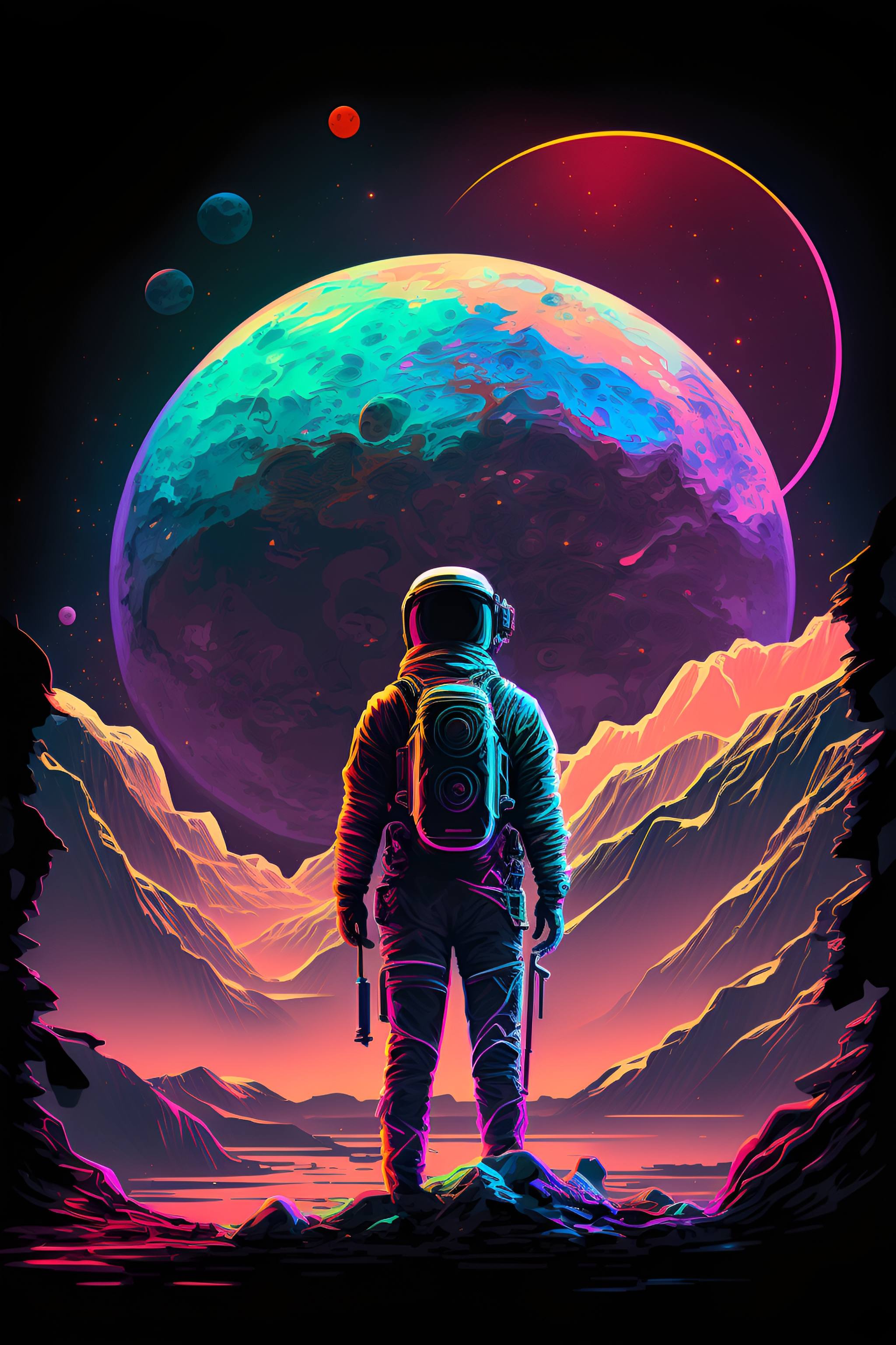 Astrovera Cosmos Series Wall Art — C-009