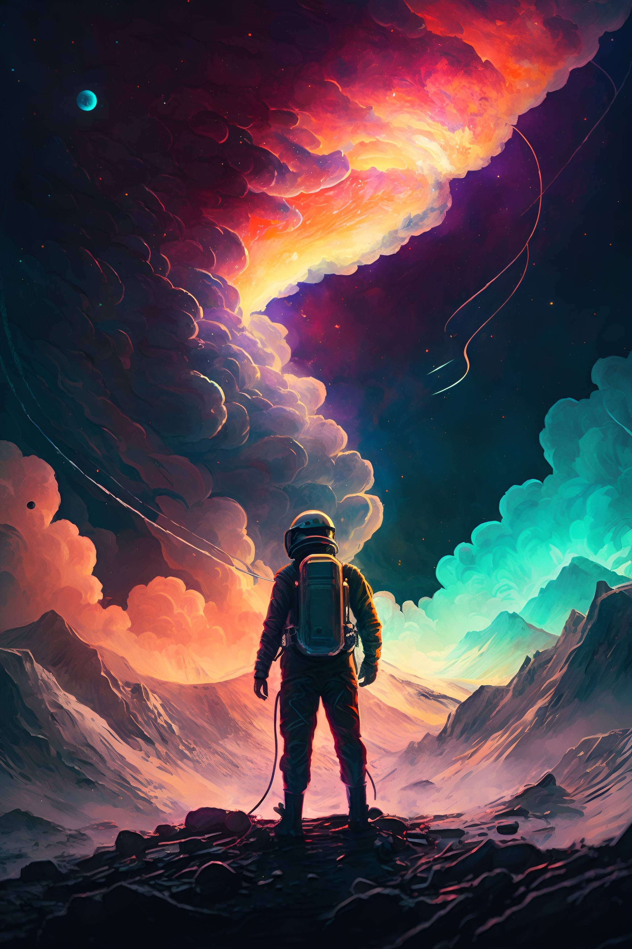 Astrovera Cosmos Series Wall Art — C-019