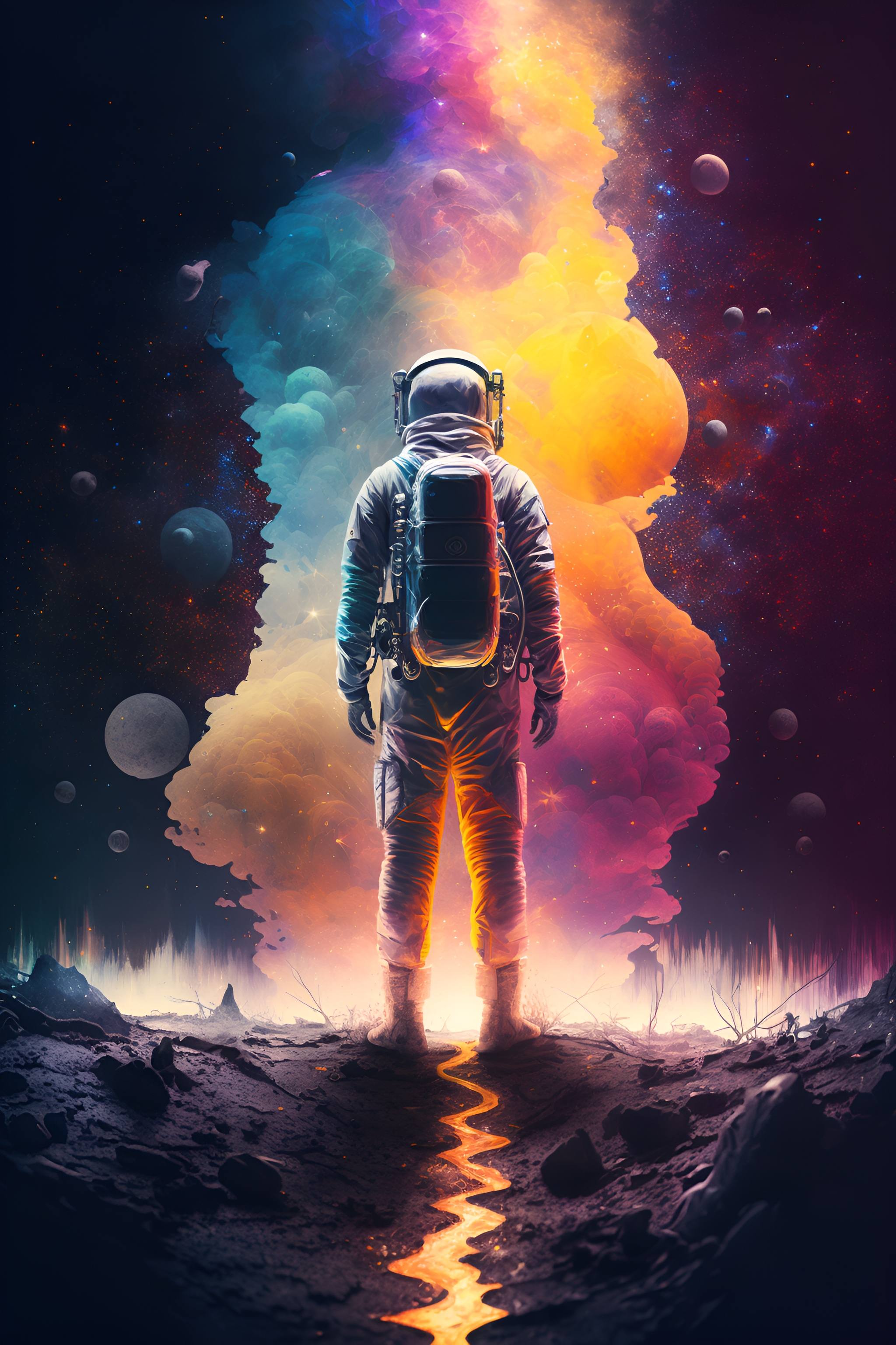 Astrovera Cosmos Series Wall Art — C-020