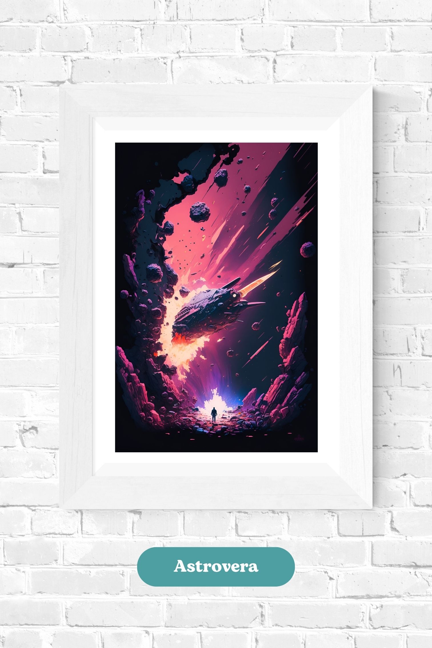 Astrovera Cosmos Series Wall Art — C-021