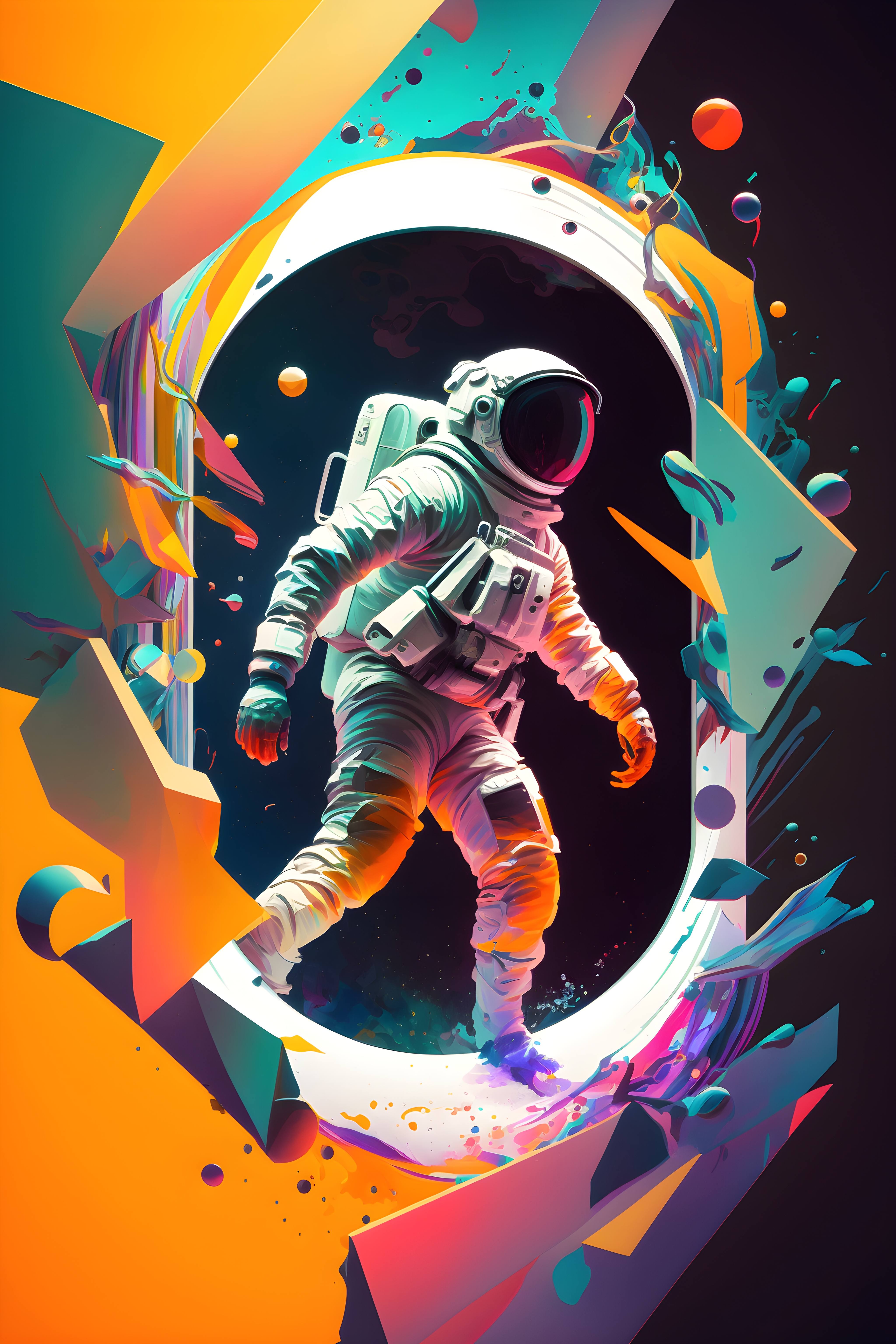 Astrovera Cosmos Series Wall Art — C-026