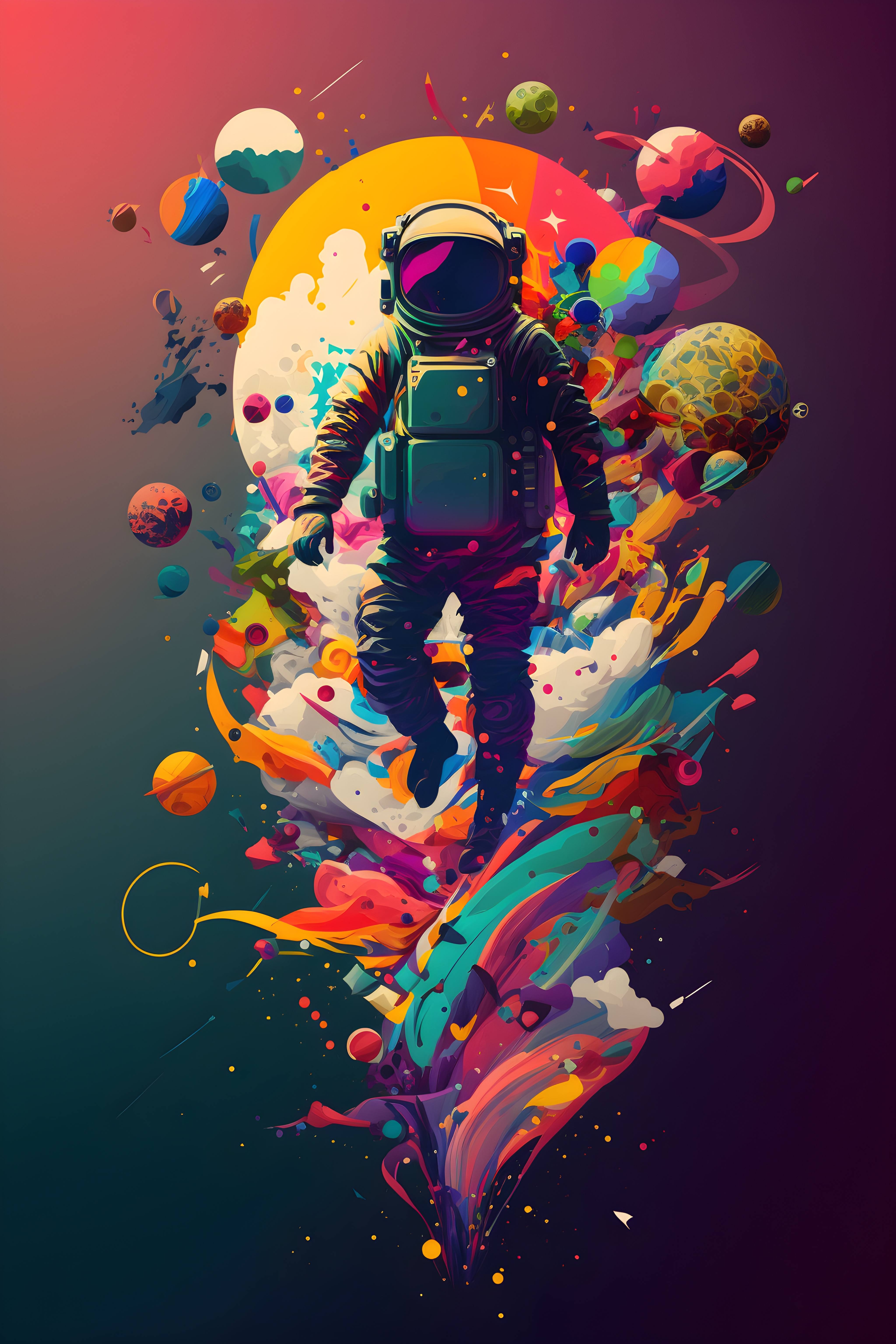Astrovera Cosmos Series Wall Art — C-027