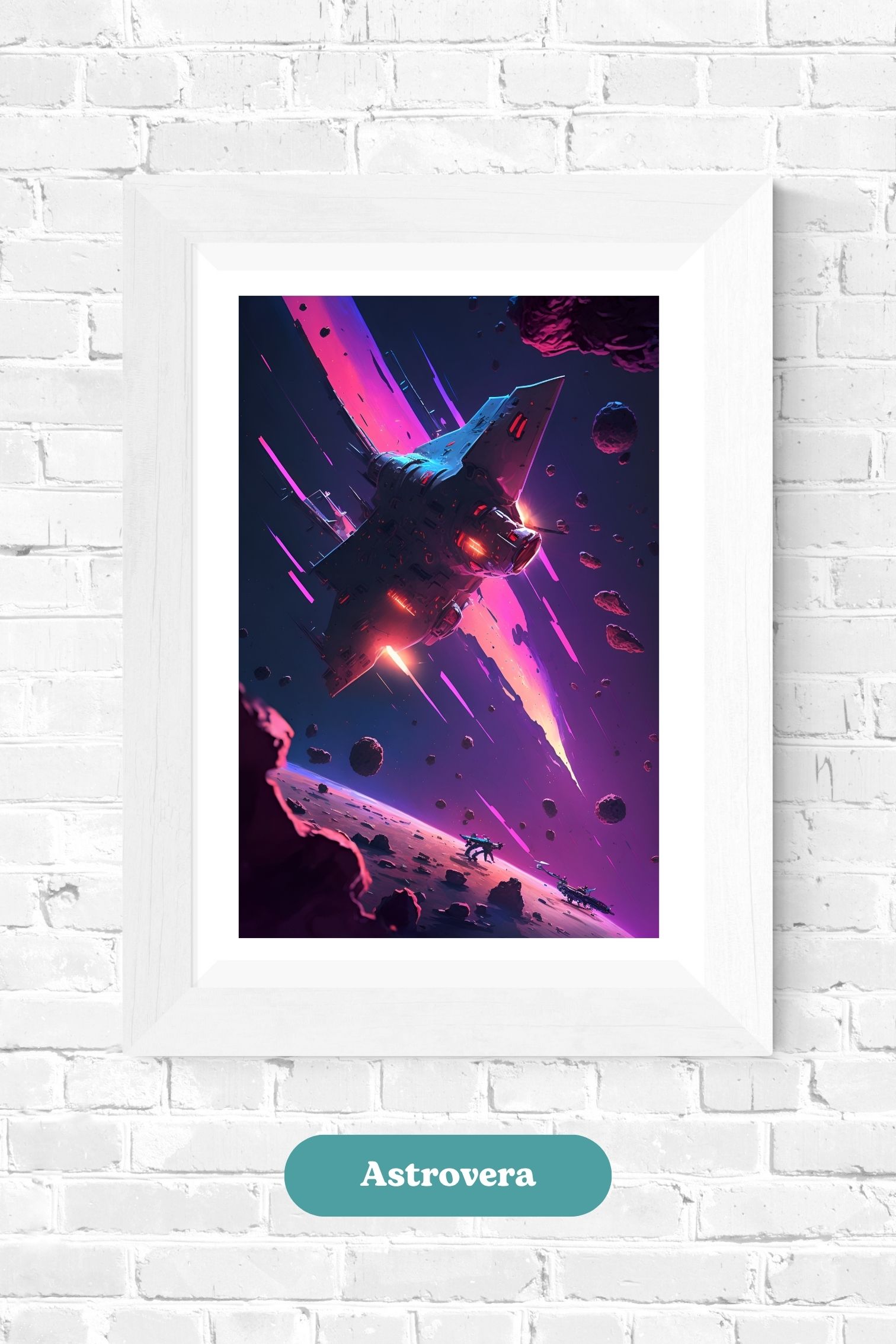 Astrovera Cosmos Series Wall Art — C-028