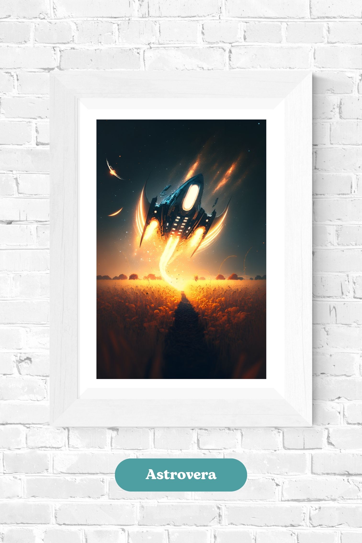 Astrovera Cosmos Series Wall Art — C-034