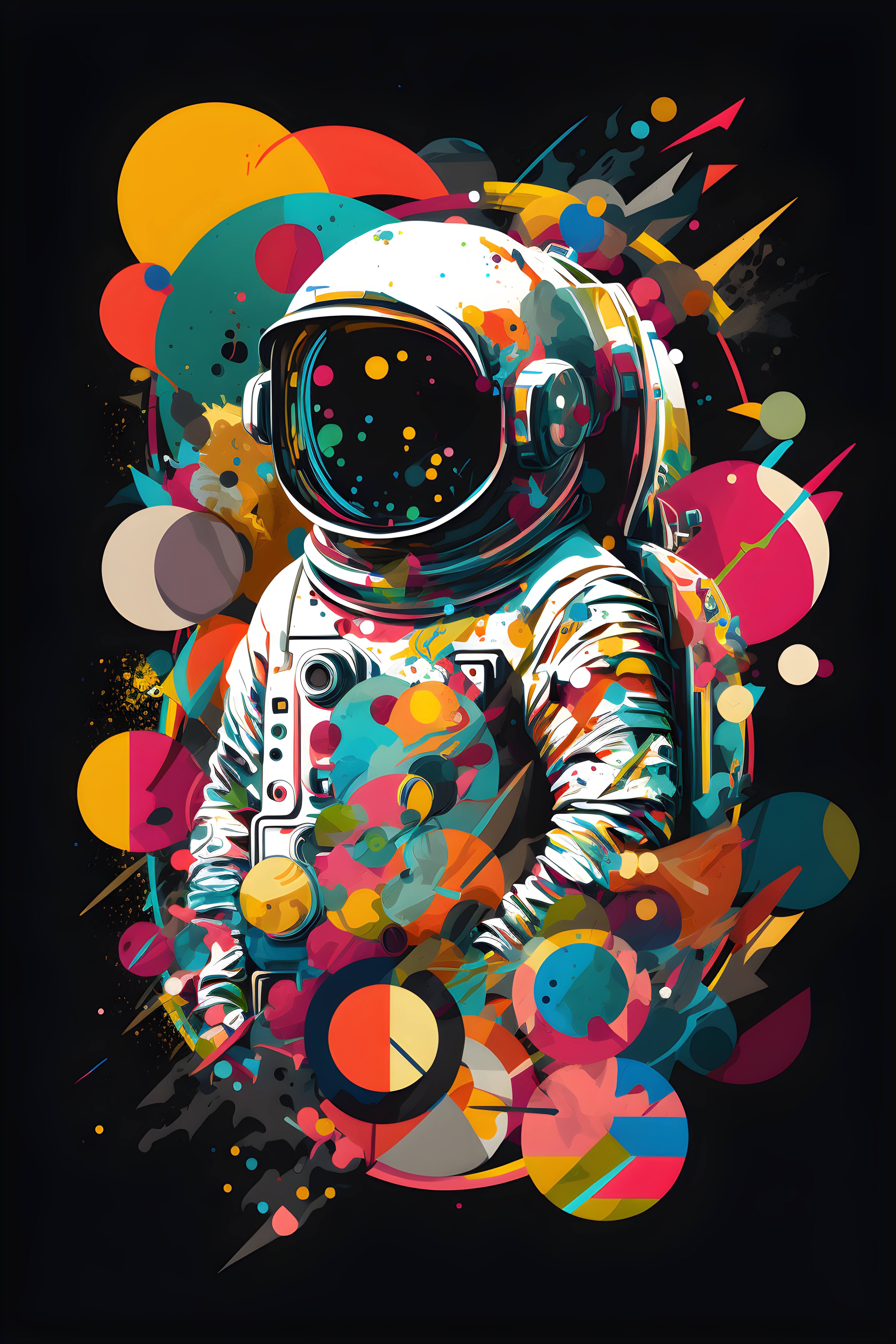 Astrovera Cosmos Series Wall Art — C-035