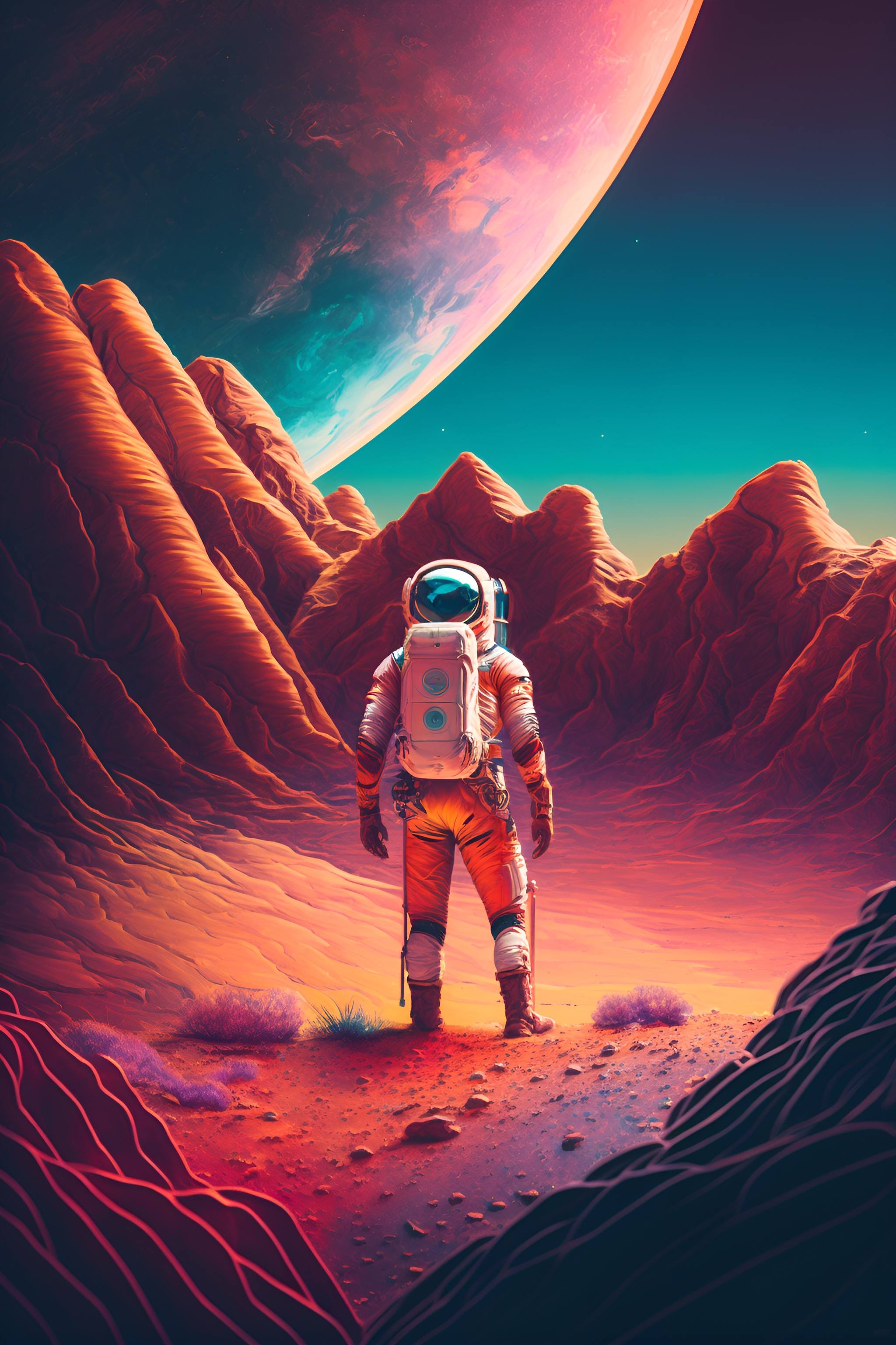 Astrovera Cosmos Series Wall Art — C-036