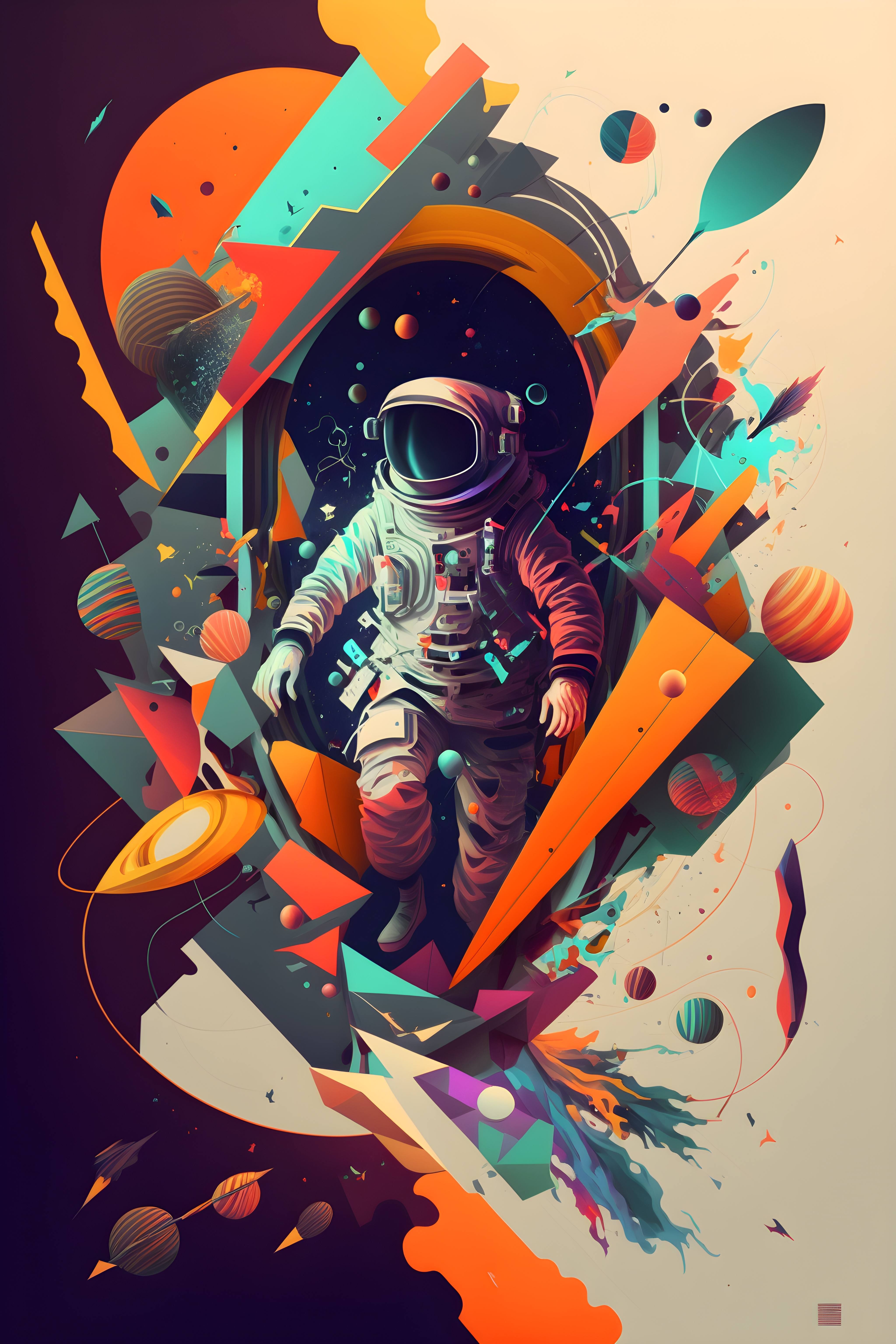 Astrovera Cosmos Series Wall Art — C-053