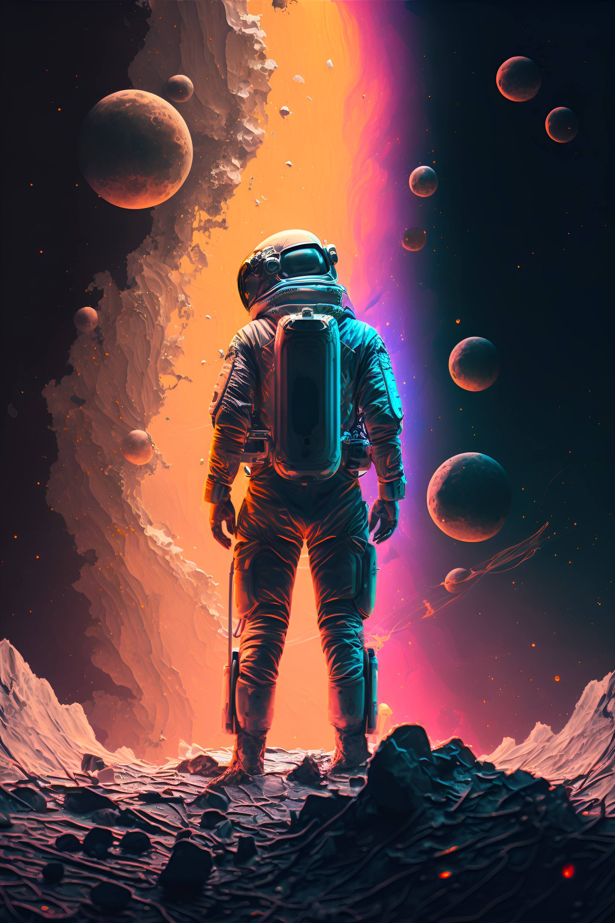 Astrovera Cosmos Series Wall Art — C-054