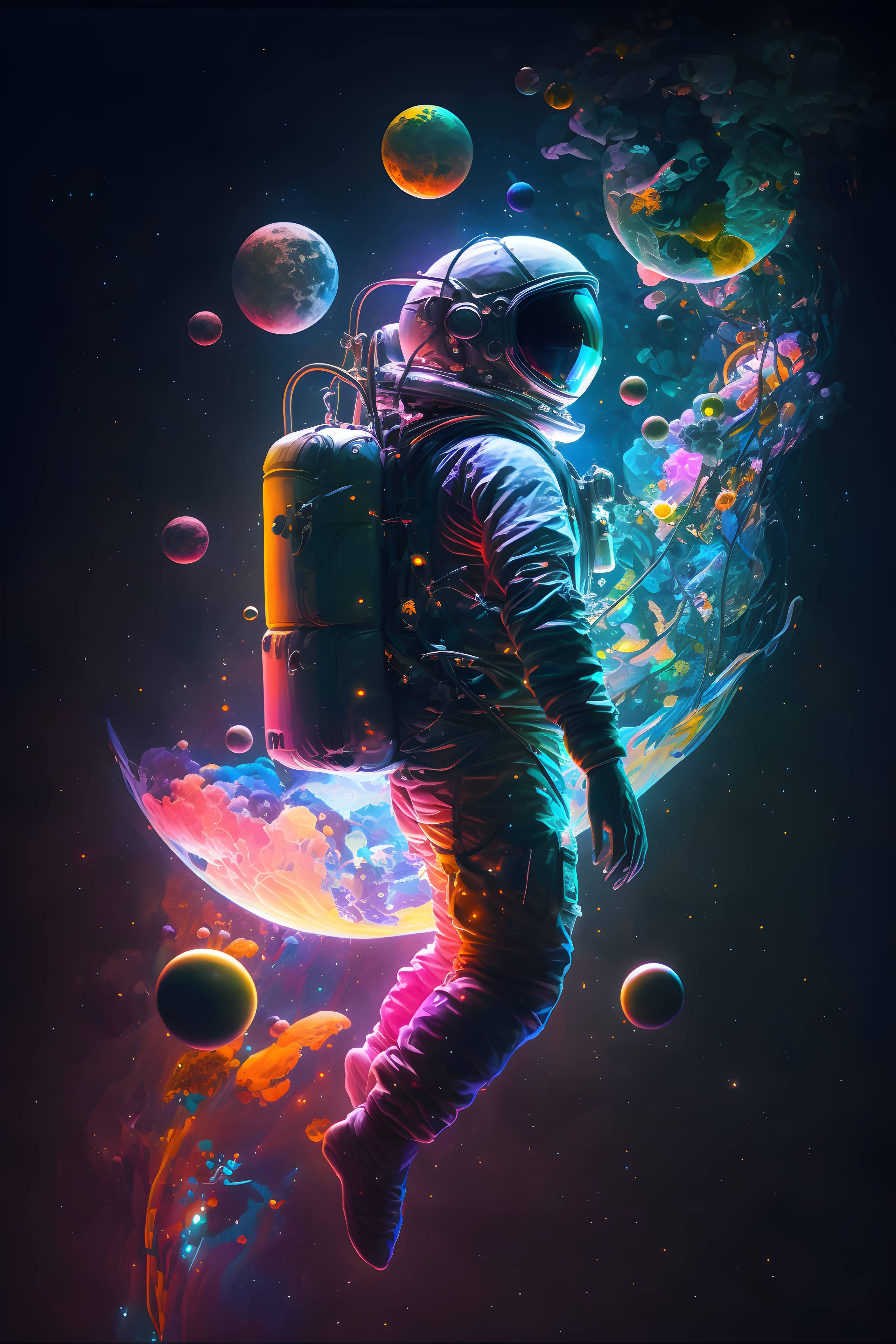 Astrovera Cosmos Series Wall Art — C-056