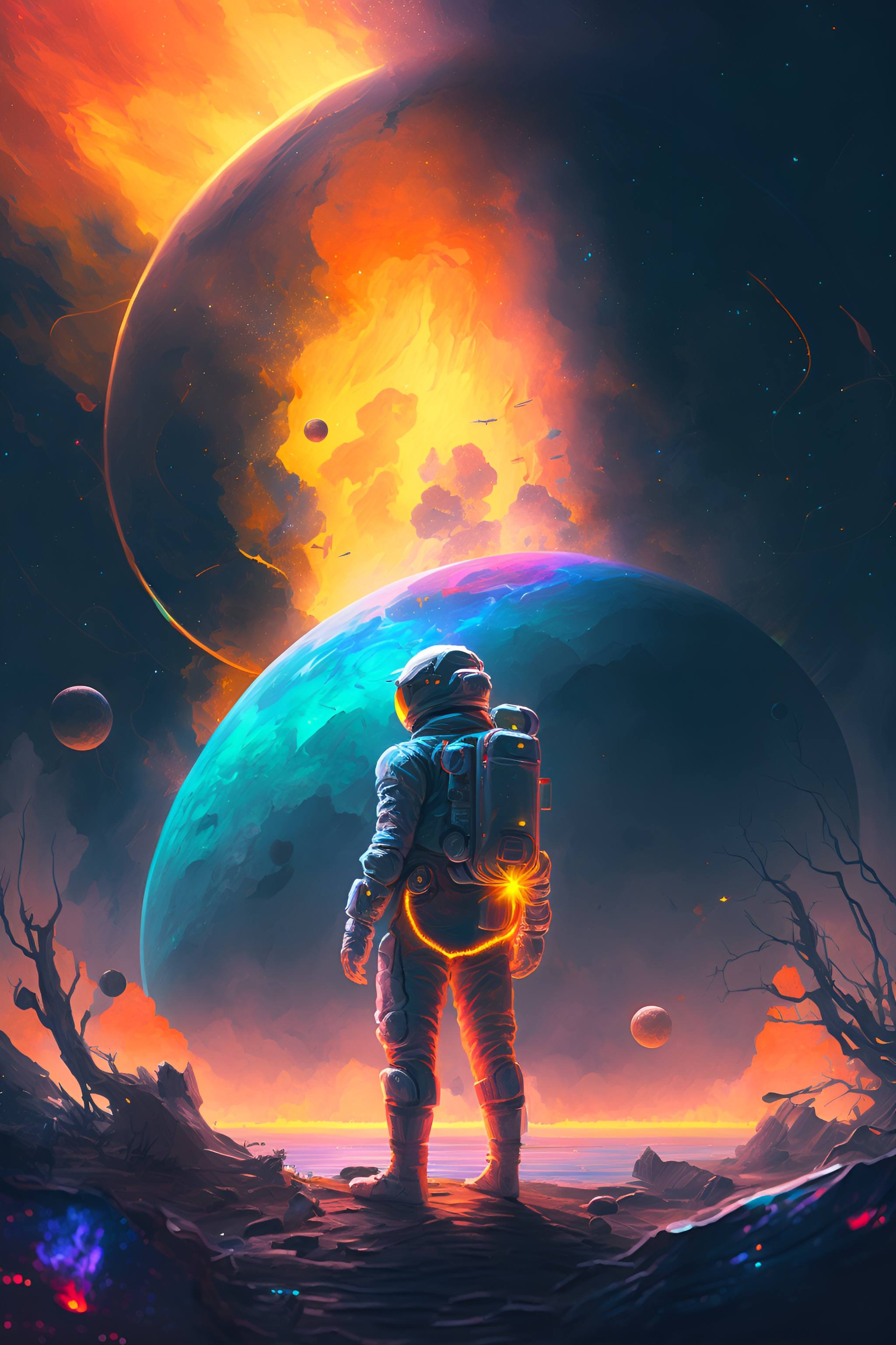 Astrovera Cosmos Series Wall Art — C-057