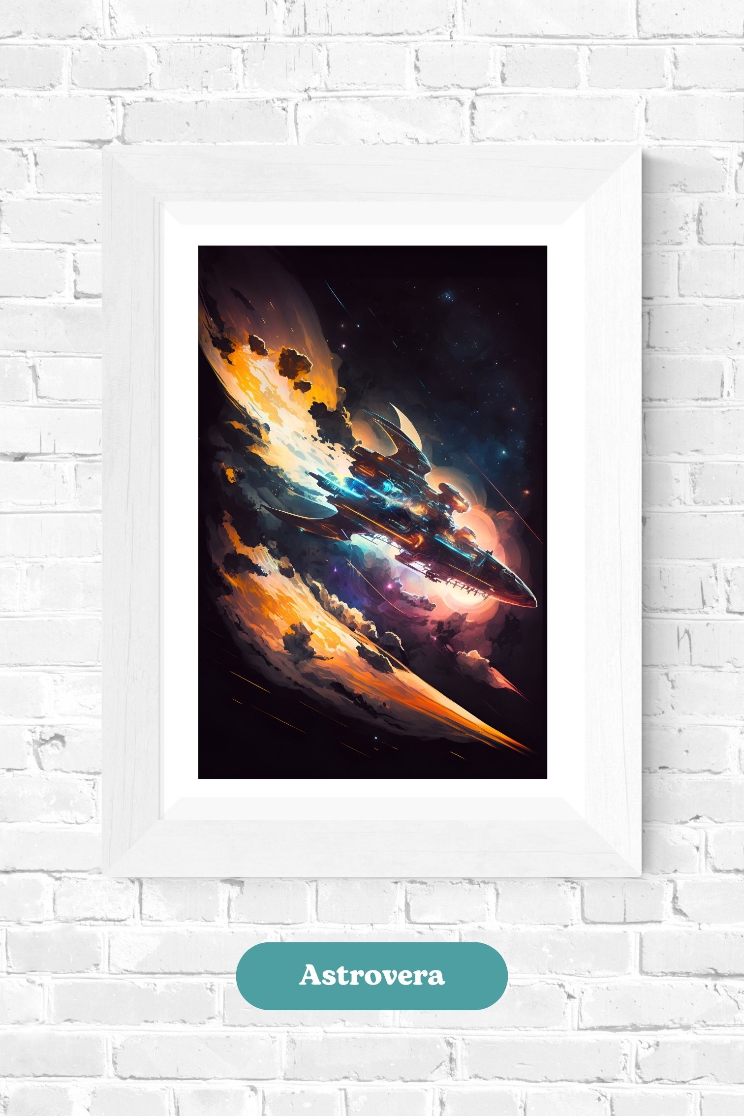 Astrovera Cosmos Series Wall Art — C-065