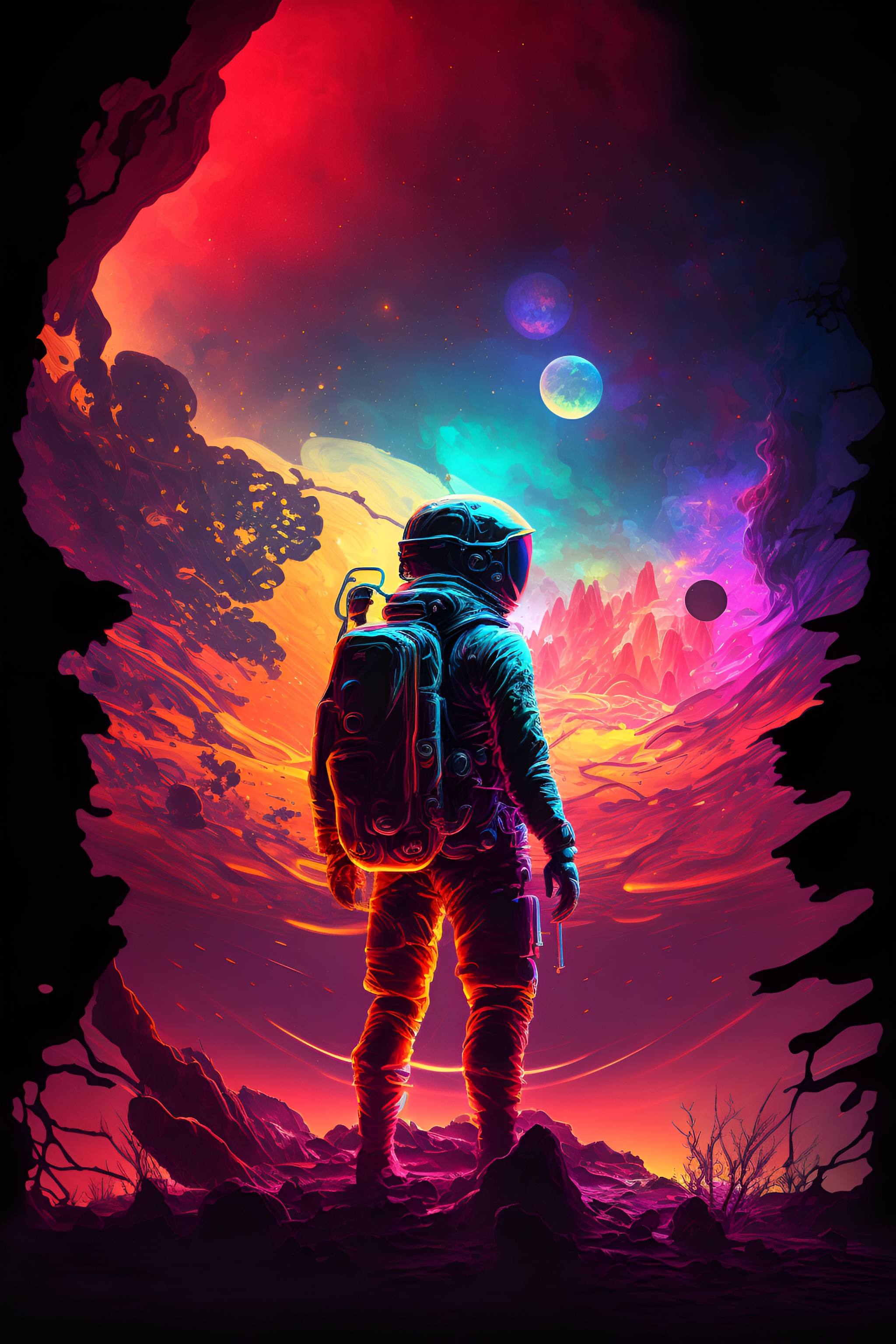 Astrovera Cosmos Series Wall Art — C-068