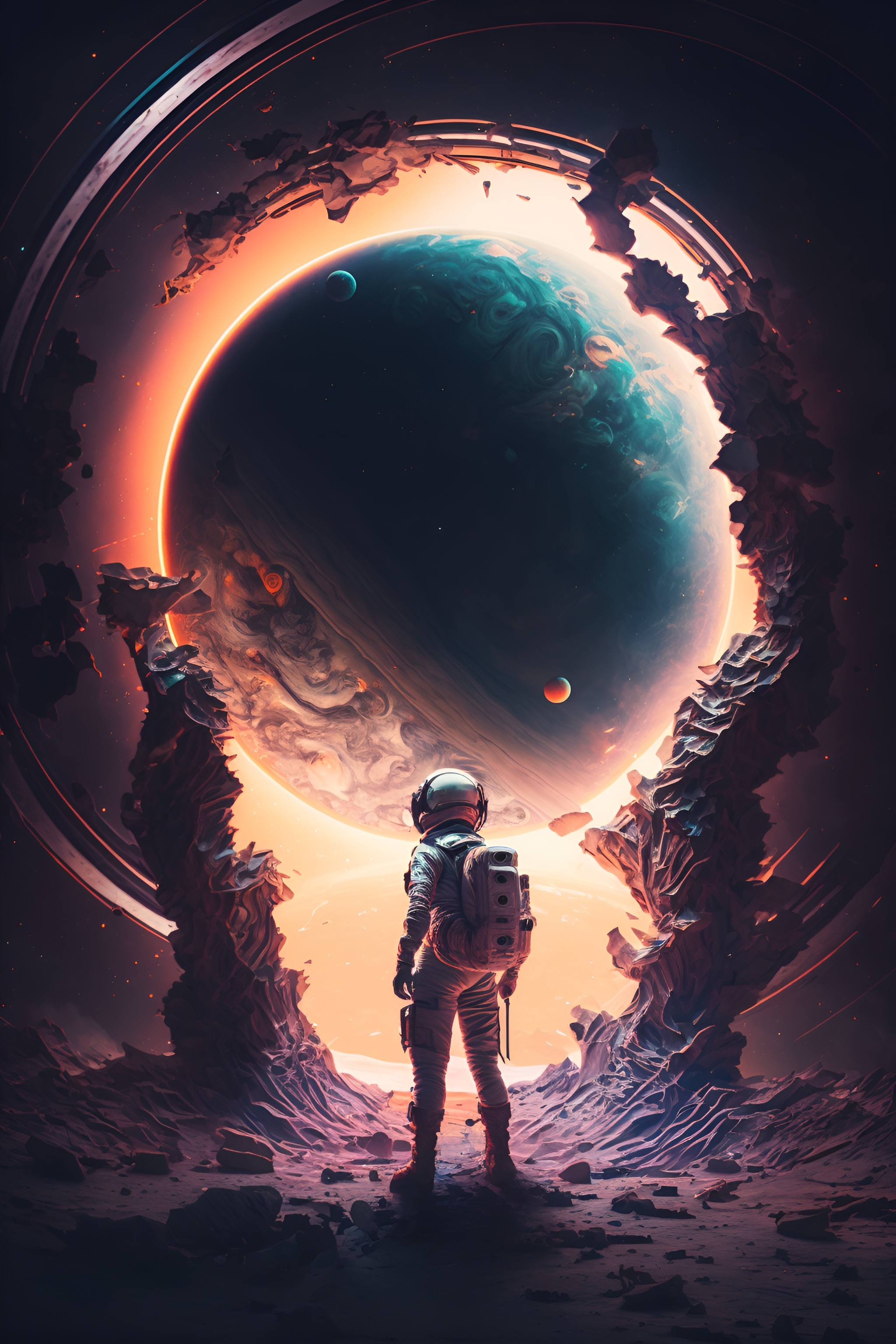 Astrovera Cosmos Series Wall Art — C-075