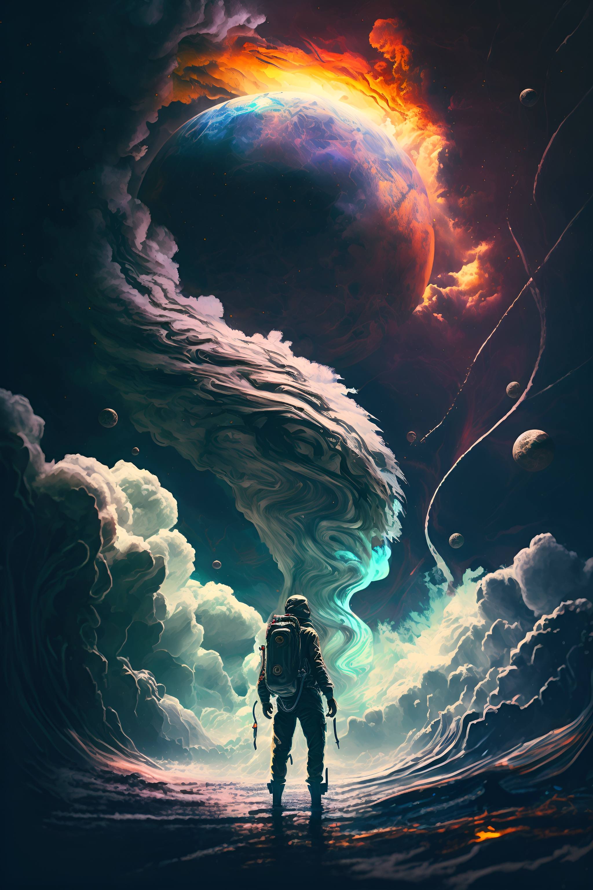 Astrovera Cosmos Series Wall Art — C-080
