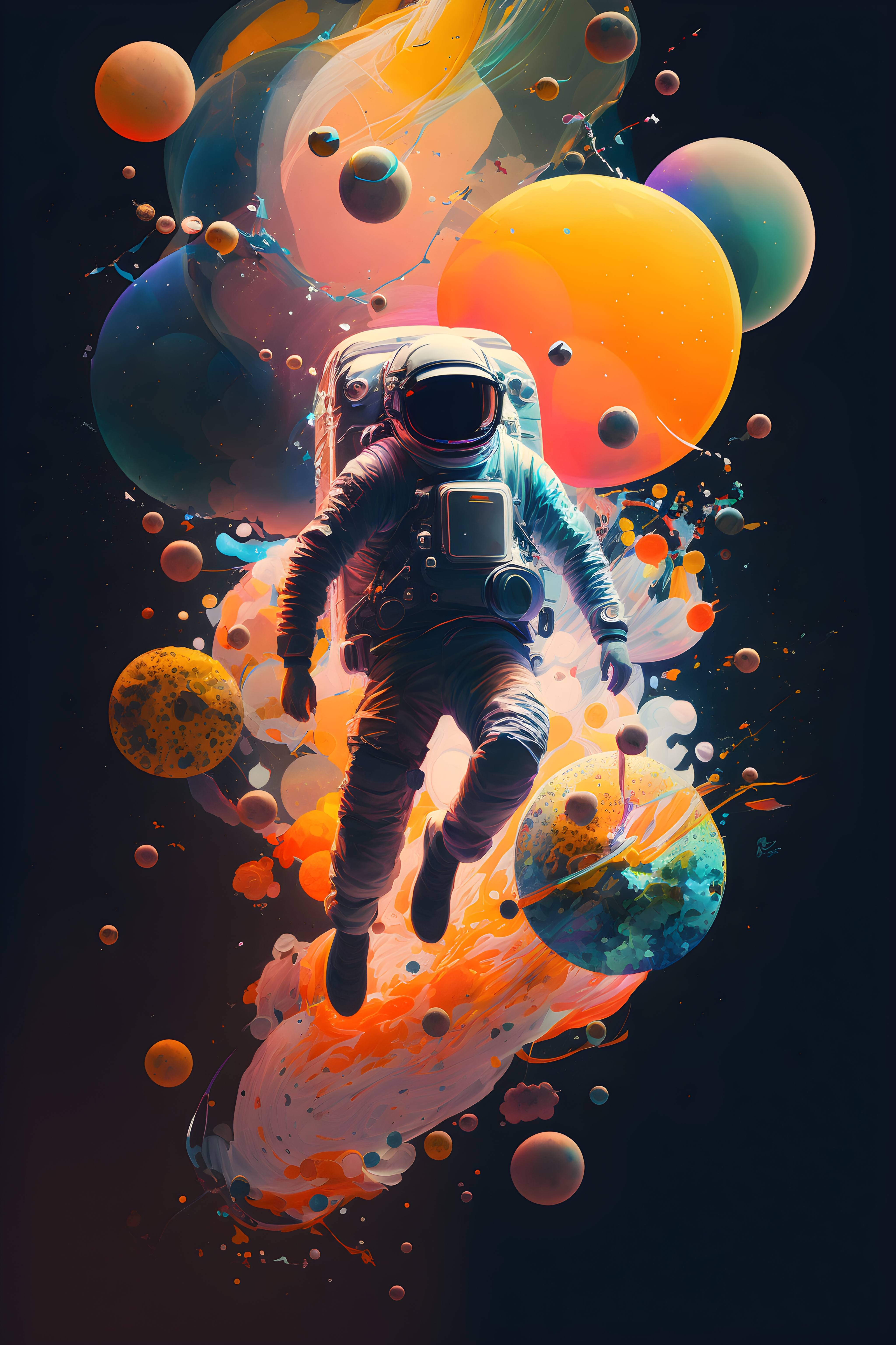 Astrovera Cosmos Series Wall Art — C-087