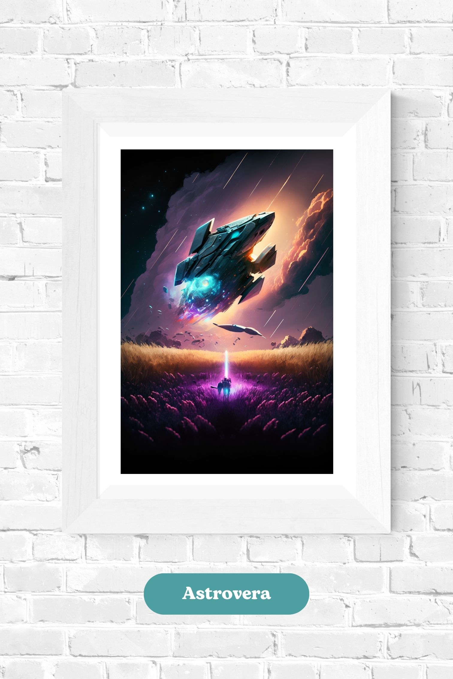 Astrovera Cosmos Series Wall Art — C-092