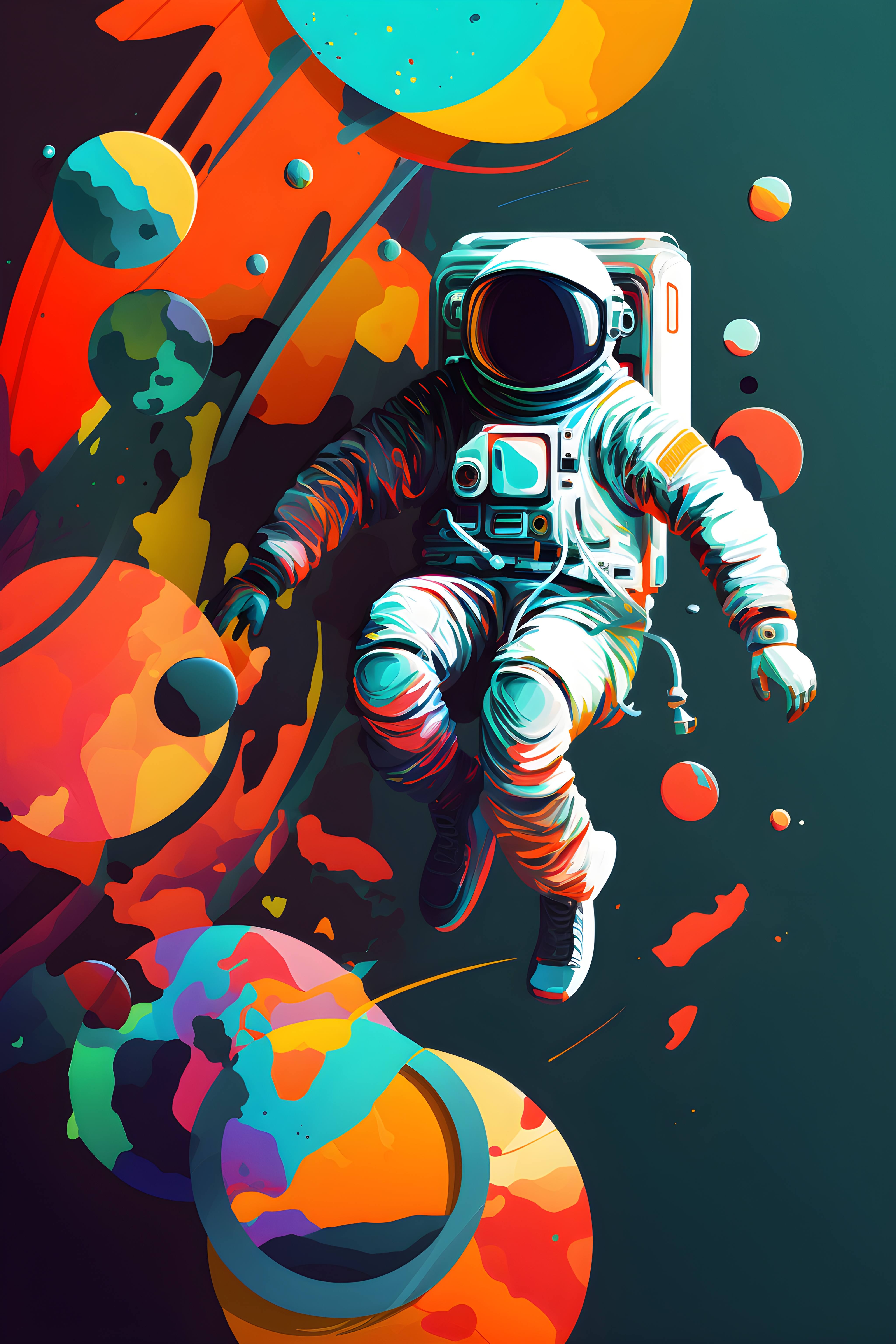 Astrovera Cosmos Series Wall Art — C-096