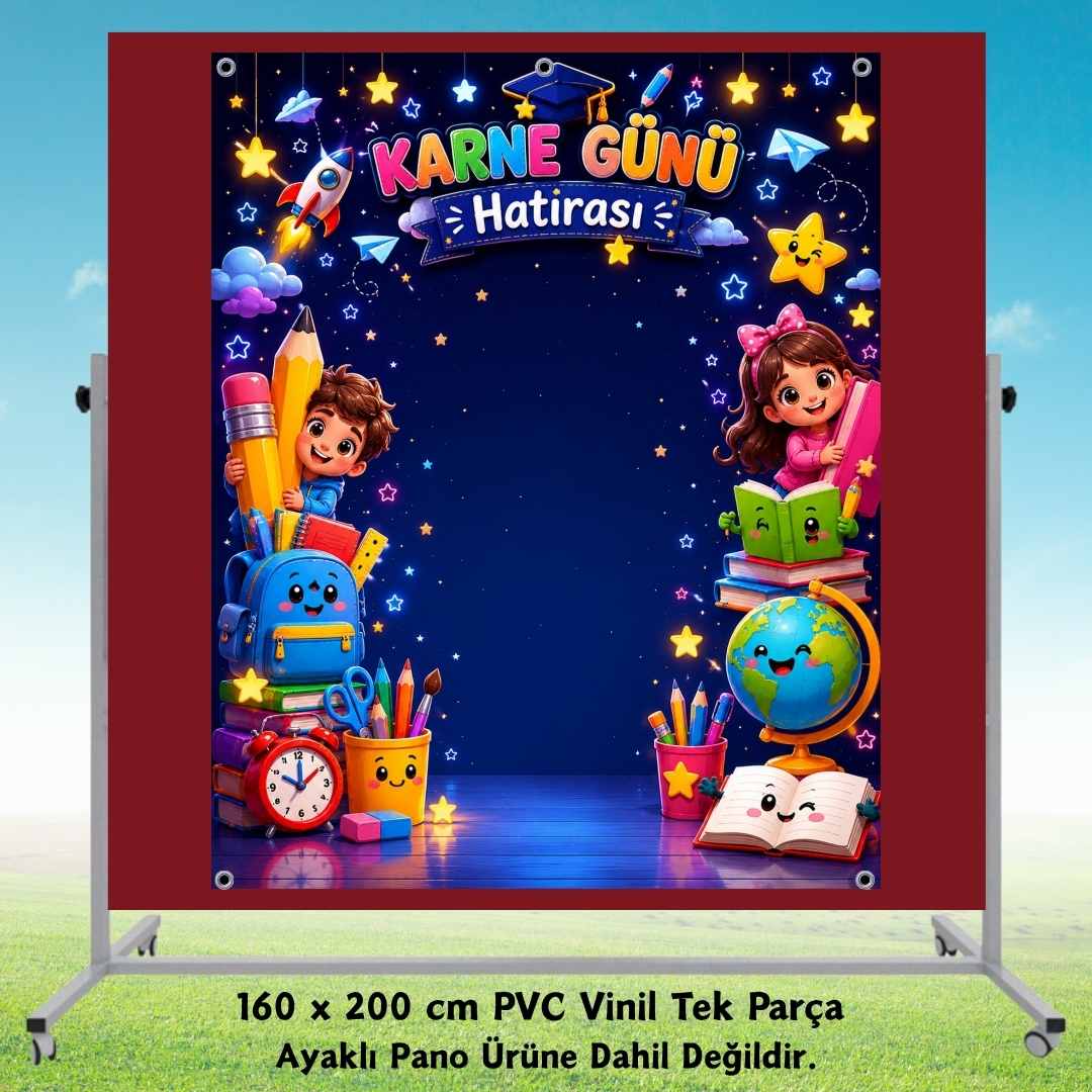 Karne Günü Hatıra Fotoğrafı PVC Vinil Afiş 160 x 200 cm | Tek Parça