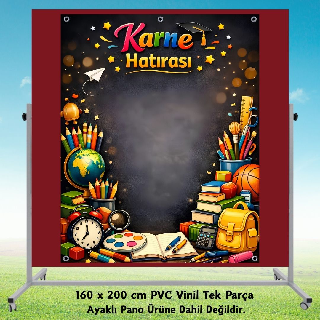 Karne Günü Hatıra Fotoğrafı PVC Vinil Afiş 160 x 200 cm | Tek Parça 04