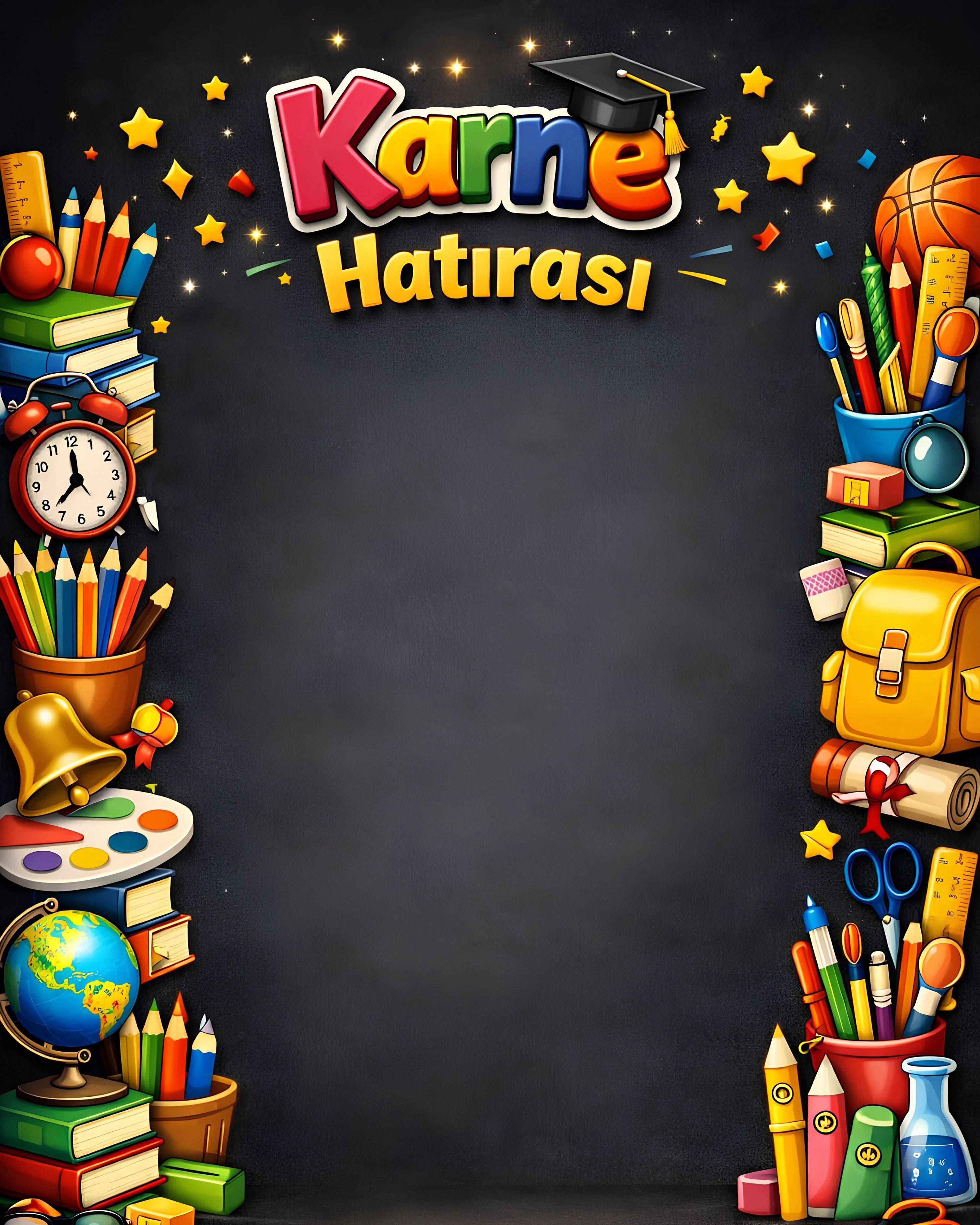 Karne Günü Hatıra Fotoğrafı PVC Vinil Afiş 160 x 200 cm | Tek Parça 05 Karne Günü Hatıra Fotoğrafı PVC Vinil Afiş 160 x 200 cm | Tek Parça 05