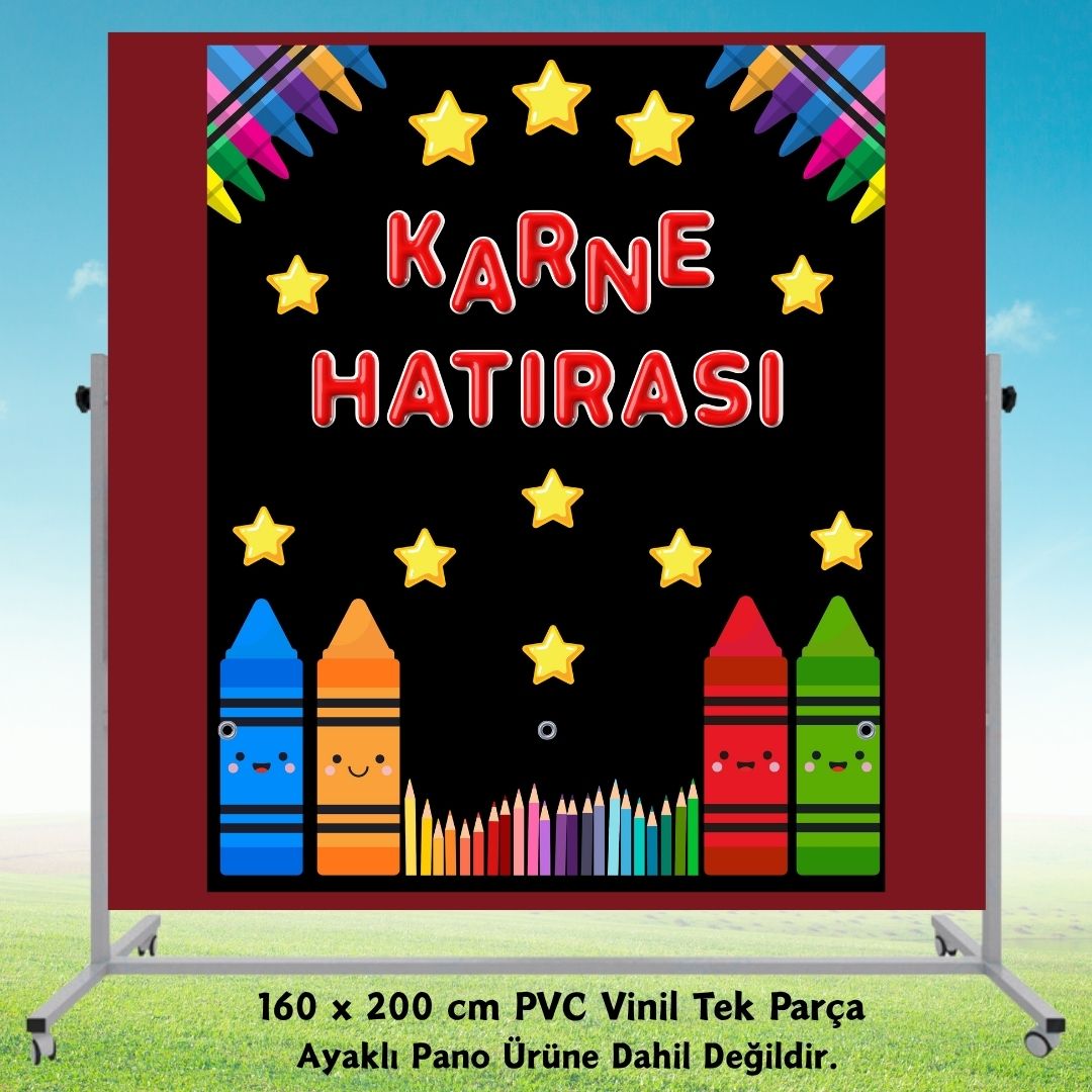Karne Günü Hatıra Fotoğrafı PVC Vinil Afiş 160 x 200 cm | Tek Parça 07