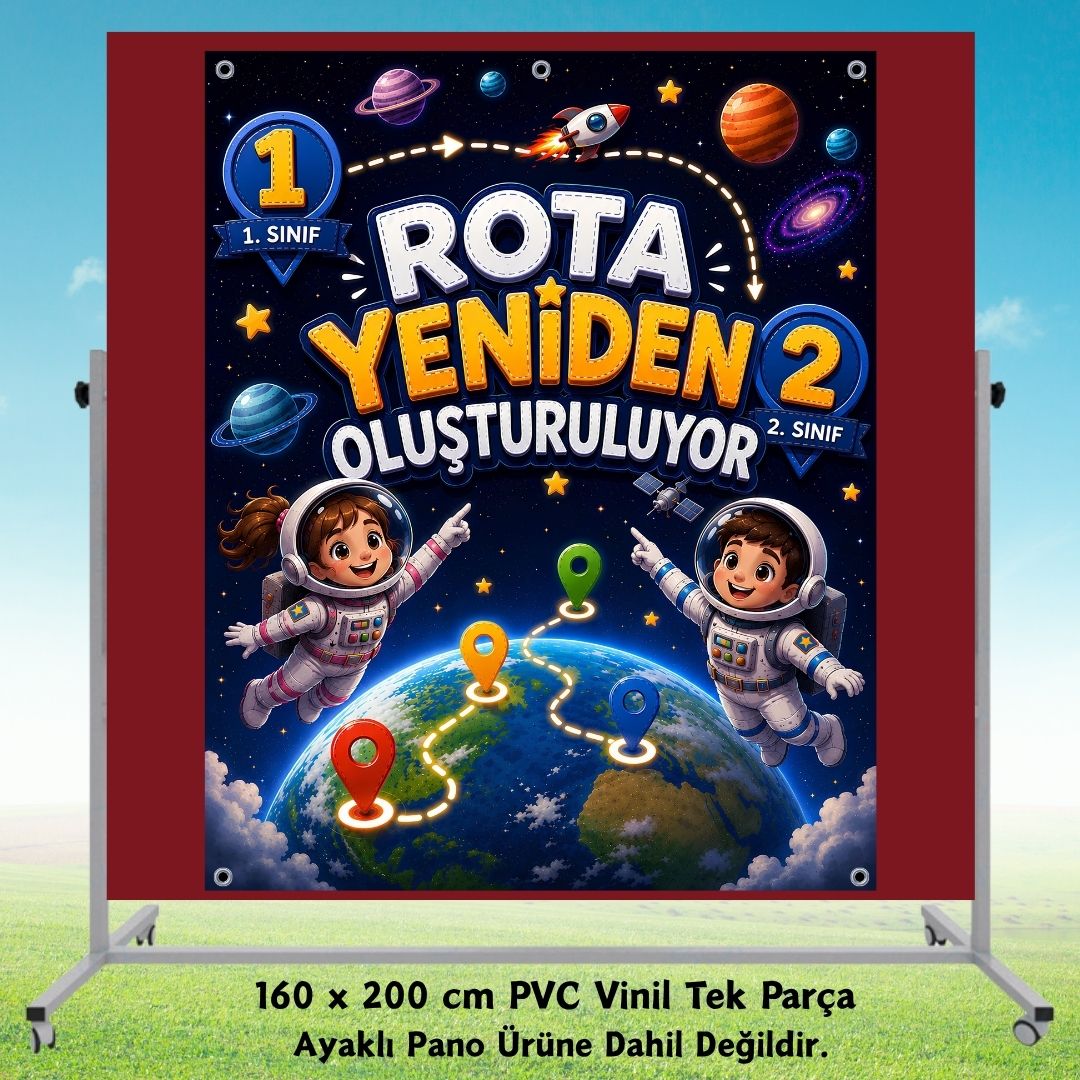 Karne Günü Hatıra Fotoğrafı PVC Vinil Afiş 160 x 200 cm | Tek Parça 09