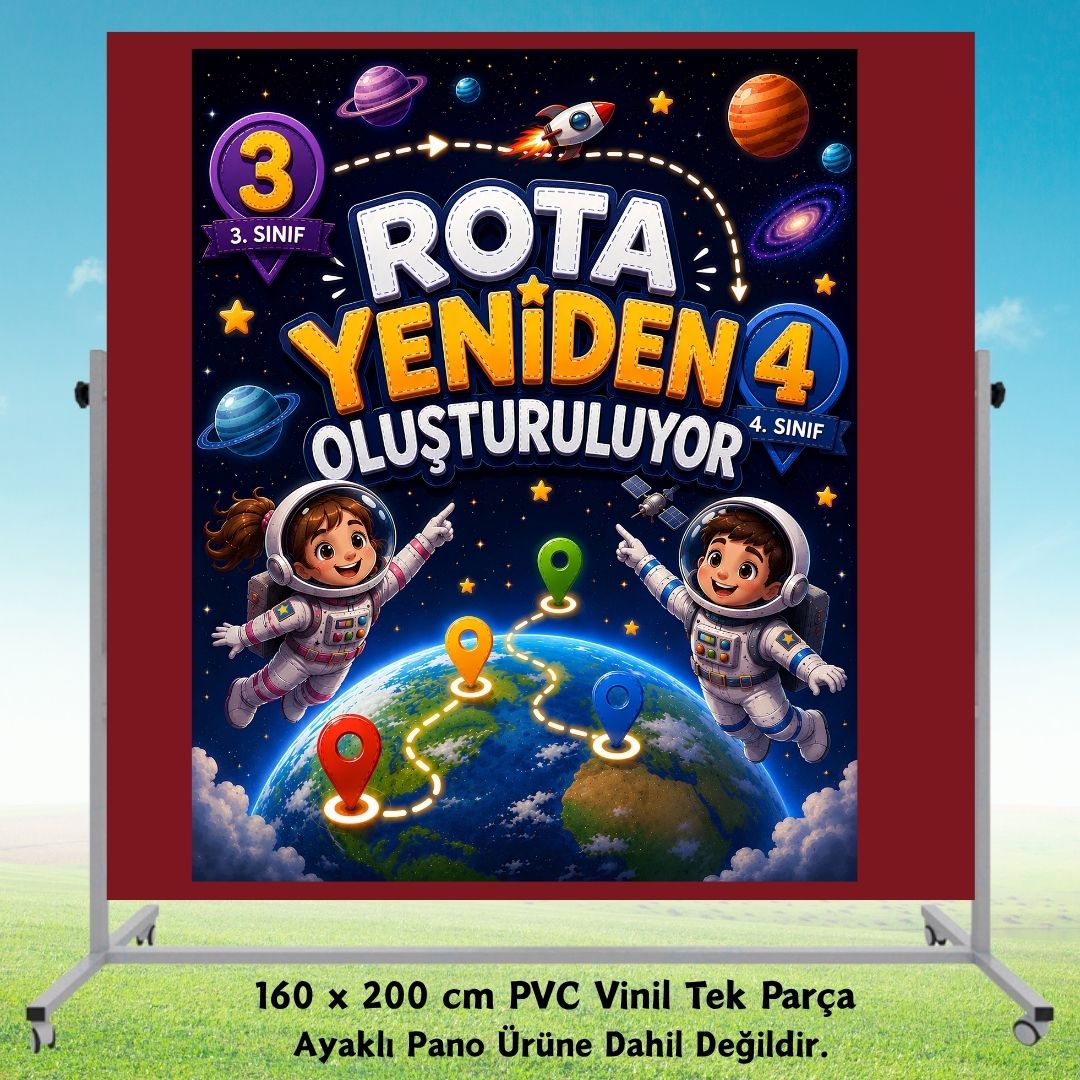 Karne Günü Hatıra Fotoğrafı PVC Vinil Afiş 160 x 200 cm | Tek Parça 11