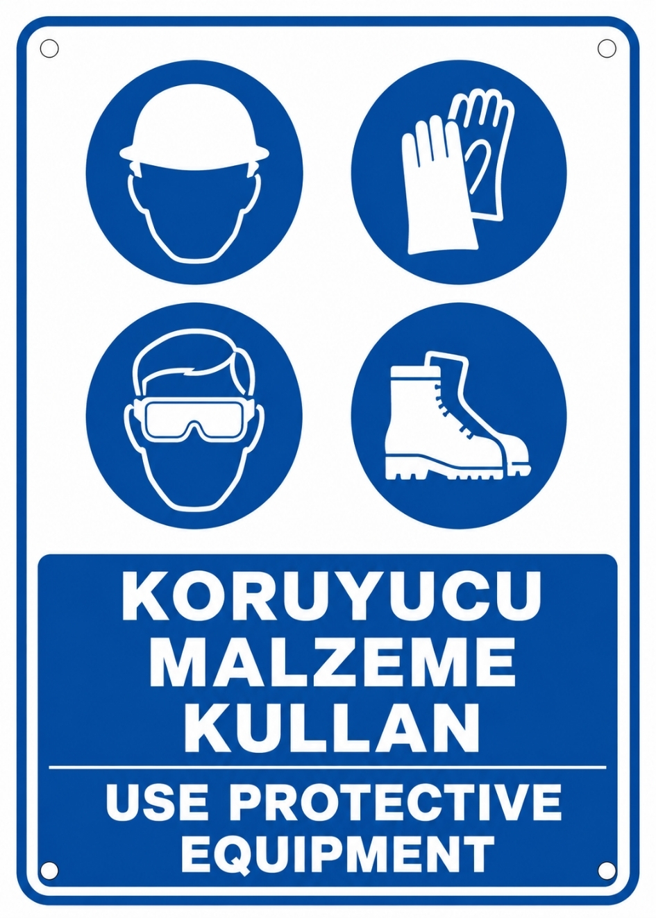 KORUYUCU MALZEME KULLAN 21X30CM PVC ISG LEVHA