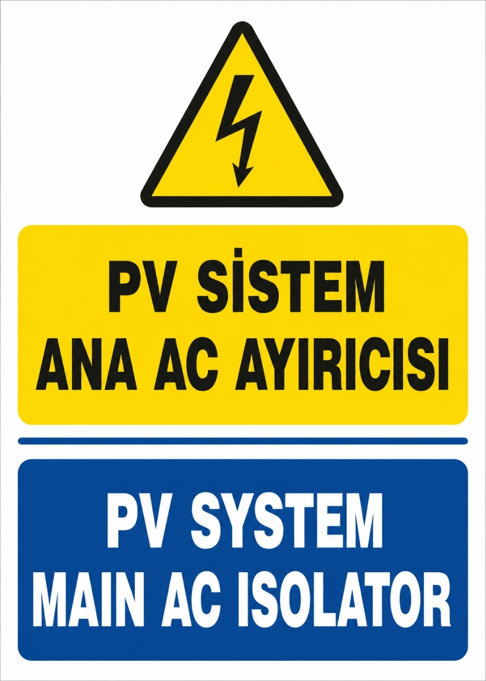 PV SİSTEM ANA AC AYIRICISI 21X30CM PVC ISG LEVHA PV SİSTEM ANA AC AYIRICISI 21X30CM PVC ISG LEVHA