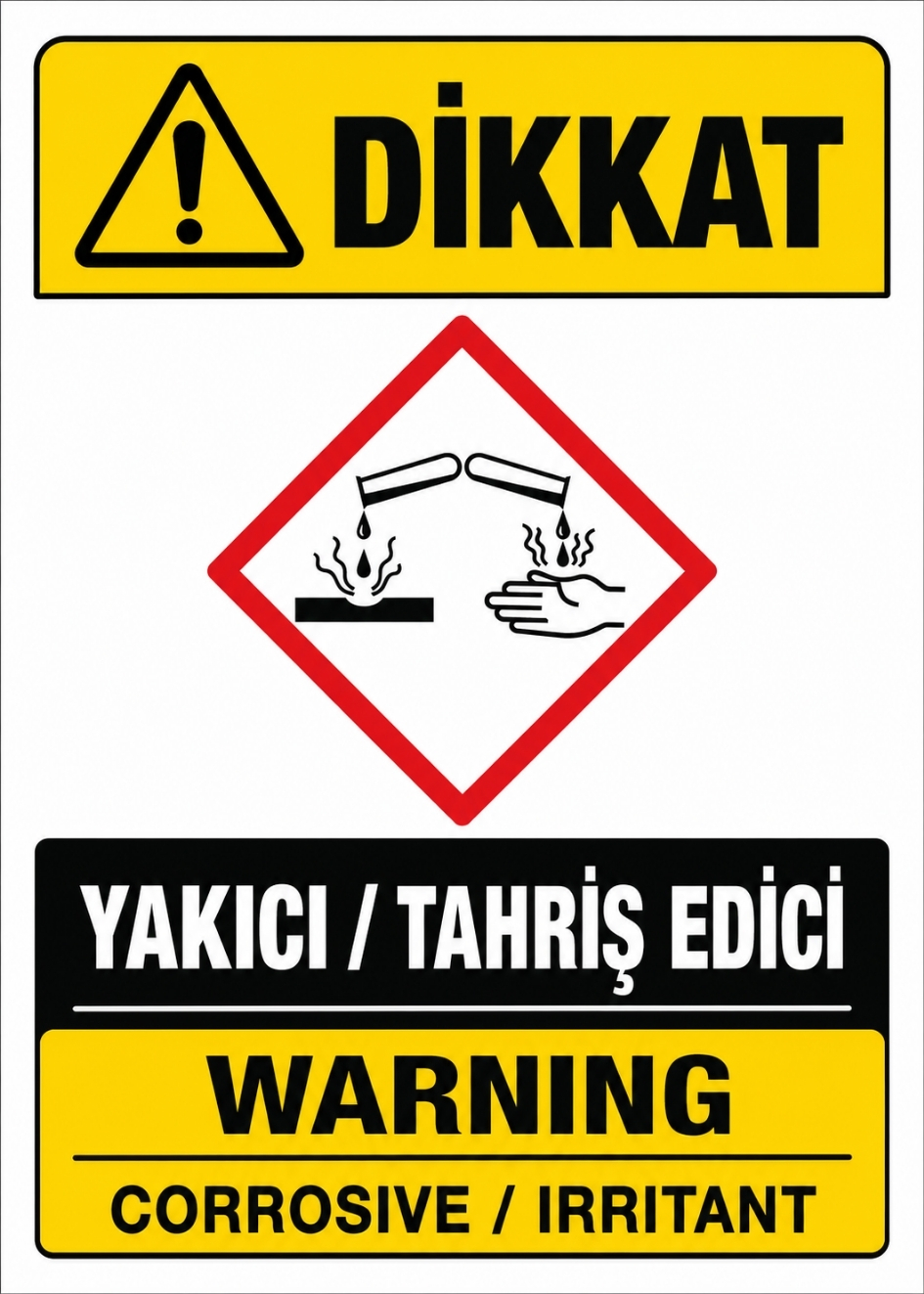 DİKKAT YAKICI TAHRİŞ EDİCİ 21X30CM PVC ISG LEVHA DİKKAT YAKICI TAHRİŞ EDİCİ 21X30CM PVC ISG LEVHA