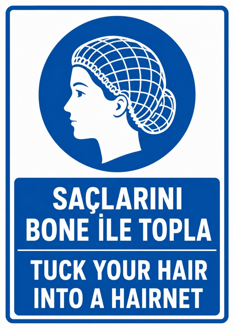 SAÇLARINI BONE İLE TOPLA 21X30CM PVC ISG LEVHA SAÇLARINI BONE İLE TOPLA 21X30CM PVC ISG LEVHA