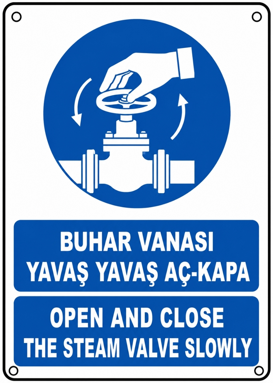 BUHAR VANASI YAVAŞ YAVAŞ AÇ-KAPA 21X30CM PVC ISG LEVHA