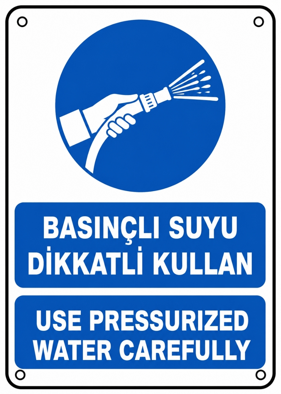 BASINÇLI SUYU DİKKATLİ KULLAN 21X30CM PVC ISG LEVHA BASINÇLI SUYU DİKKATLİ KULLAN 21X30CM PVC ISG LEVHA