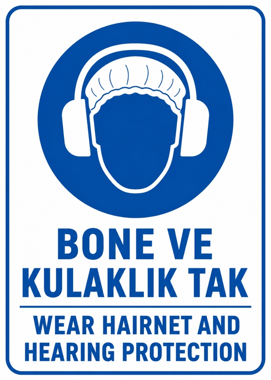 BONE VE KULAKLIK TAK 21X30CM PVC ISG LEVHA