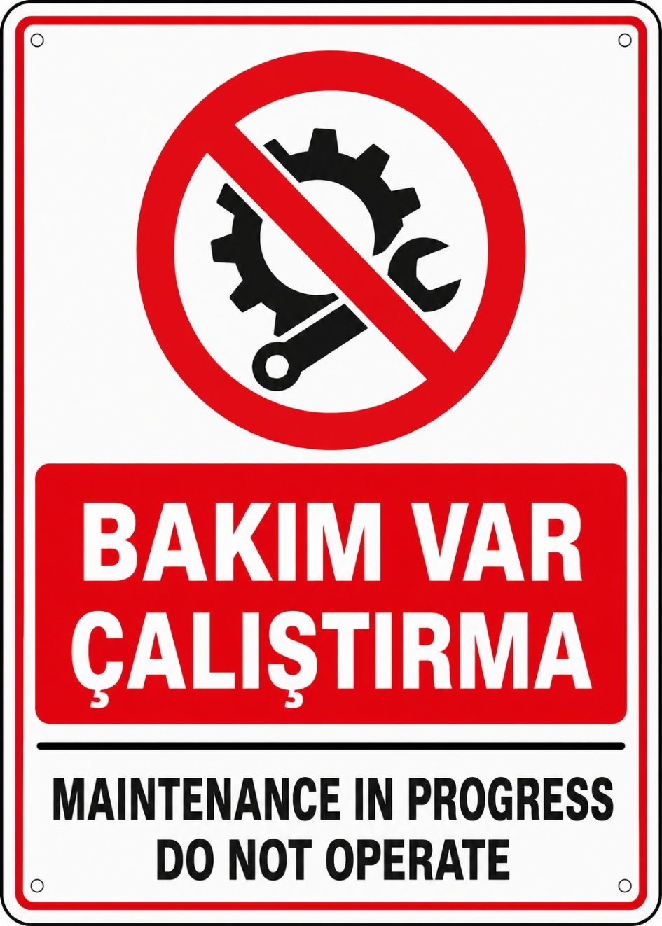 BAKIM VAR ÇALIŞTIRMA 21X30CM PVC ISG LEVHA BAKIM VAR ÇALIŞTIRMA 21X30CM PVC ISG LEVHA