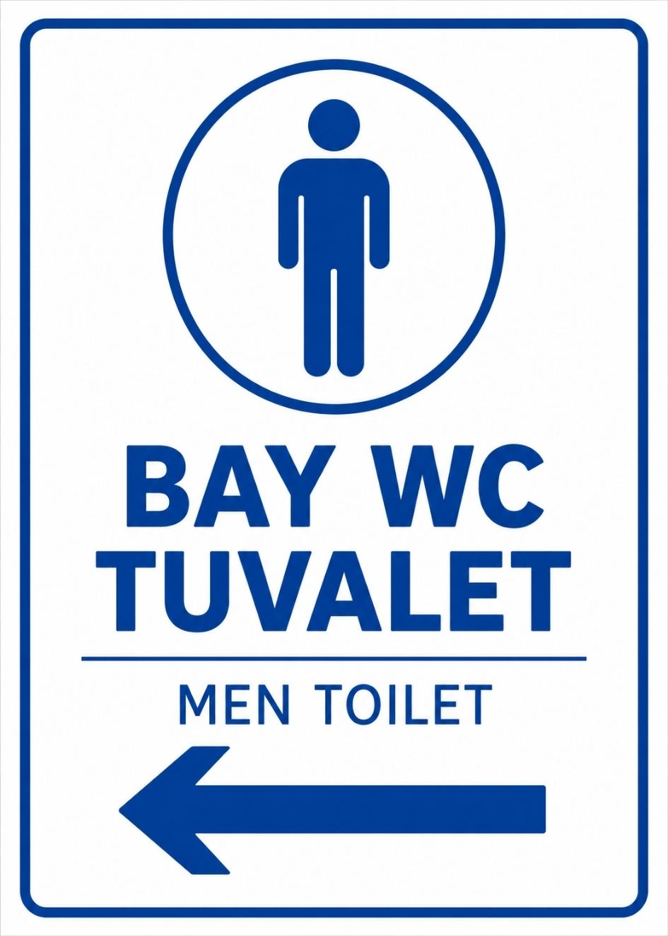 BAY WC TUVALET 21X30CM PVC ISG LEVHA BAY WC TUVALET 21X30CM PVC ISG LEVHA