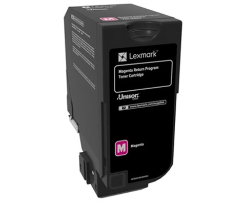 LEXMARK 74C50M0 3.000 SAYFA MAGENTA KIRMIZI TONER CS720-725 CX725